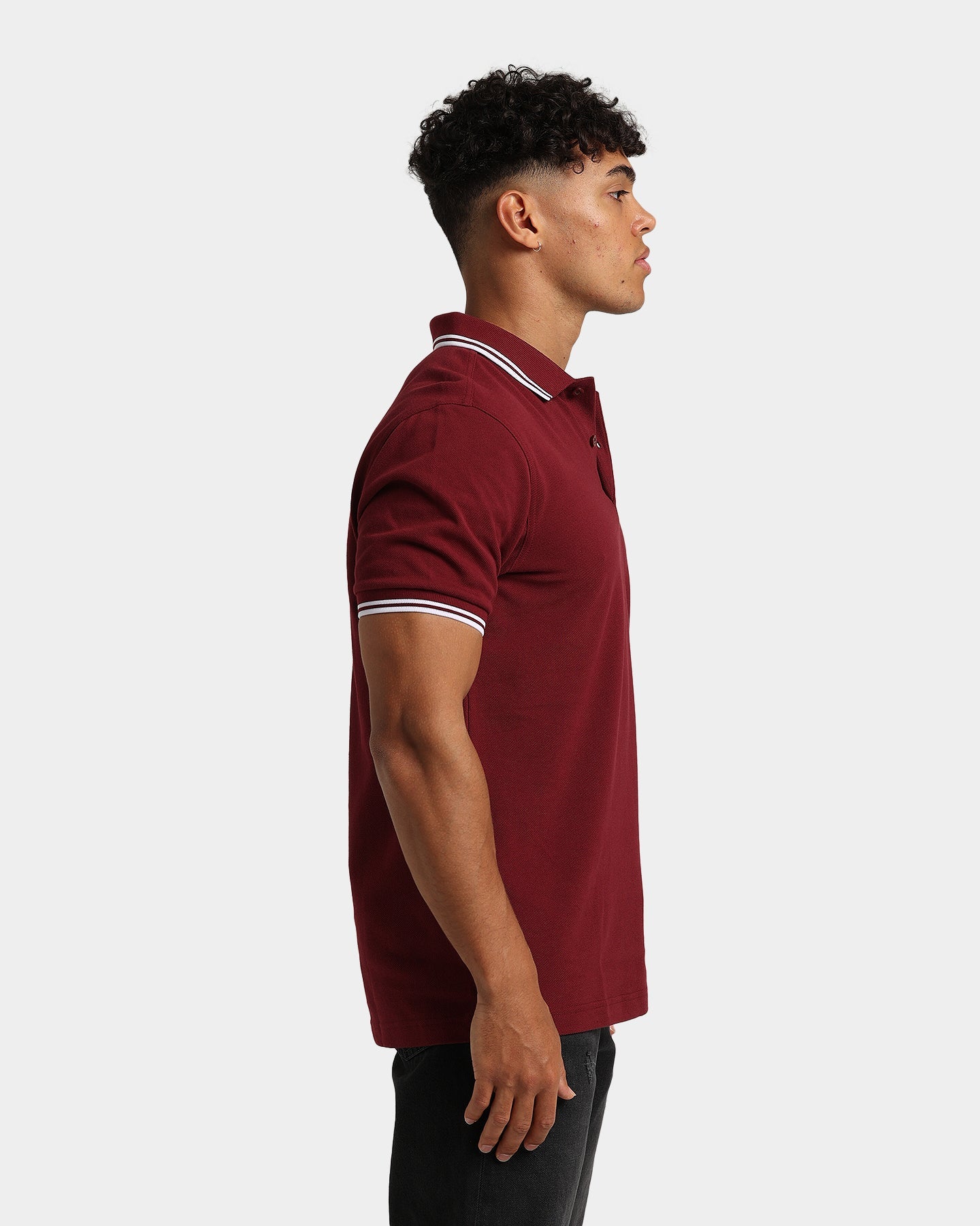 Fred Perry Twin Tipped Polo Shirt Port