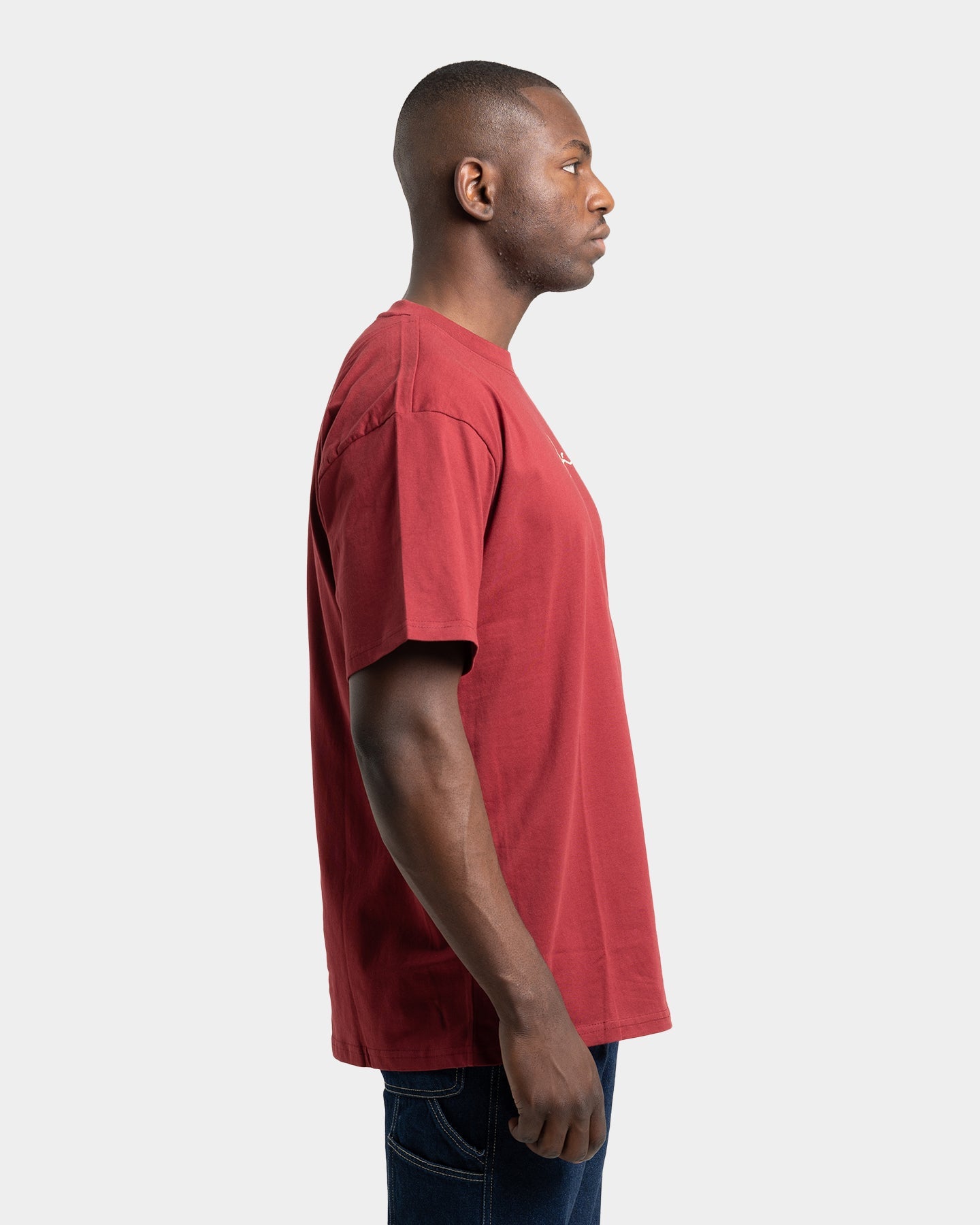 Karl Kani Small Signature T-Shirt Dark Red