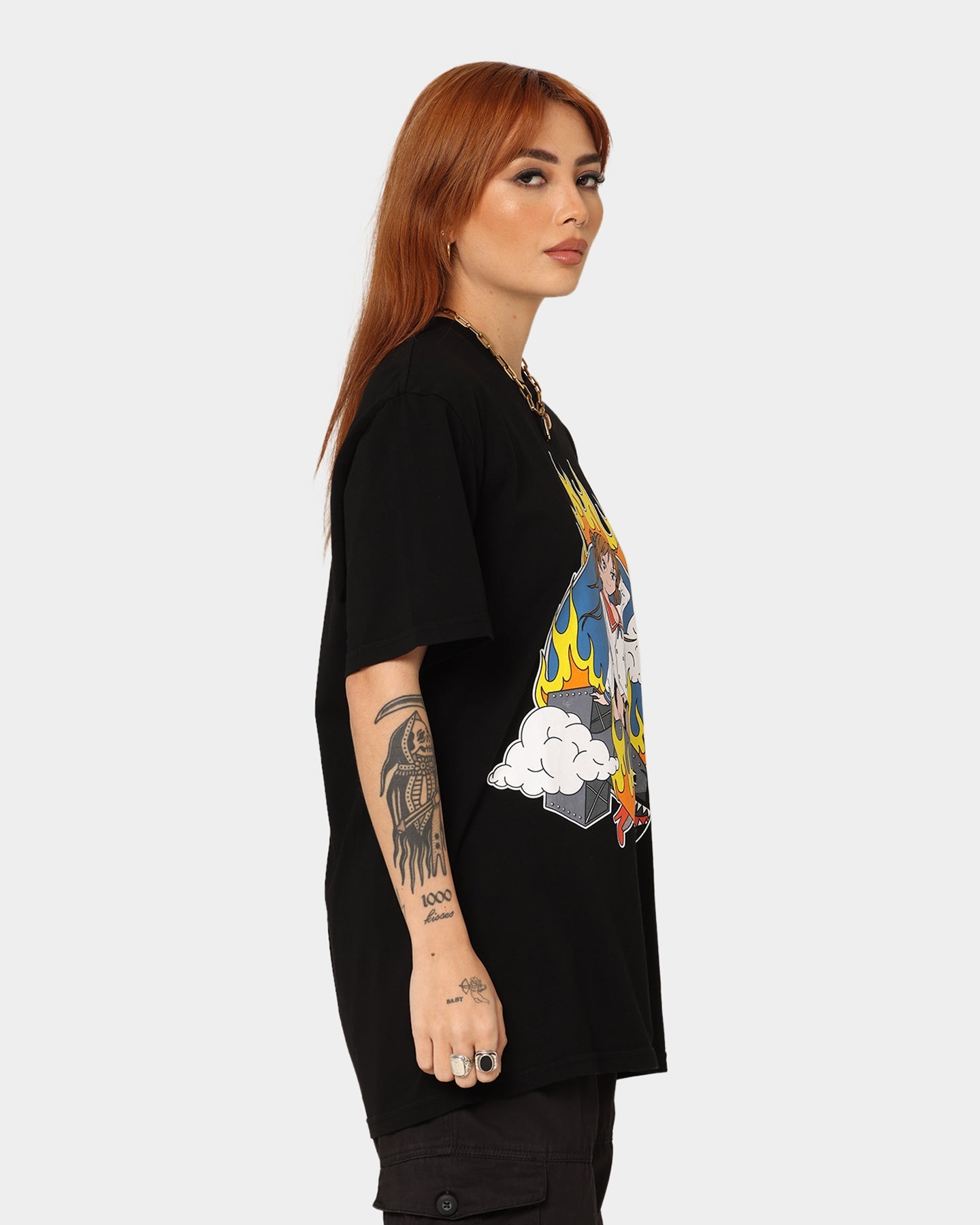Lifted Anchors Warhead T-Shirt Black Style001