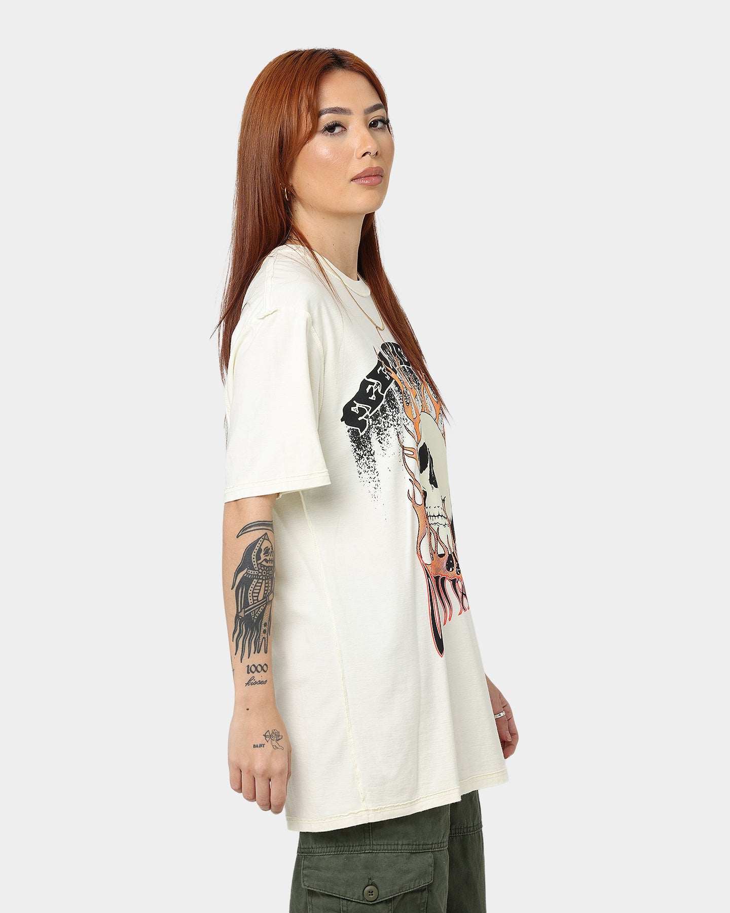 Diet Starts Monday Feel The Burn T-Shirt Antique Style001