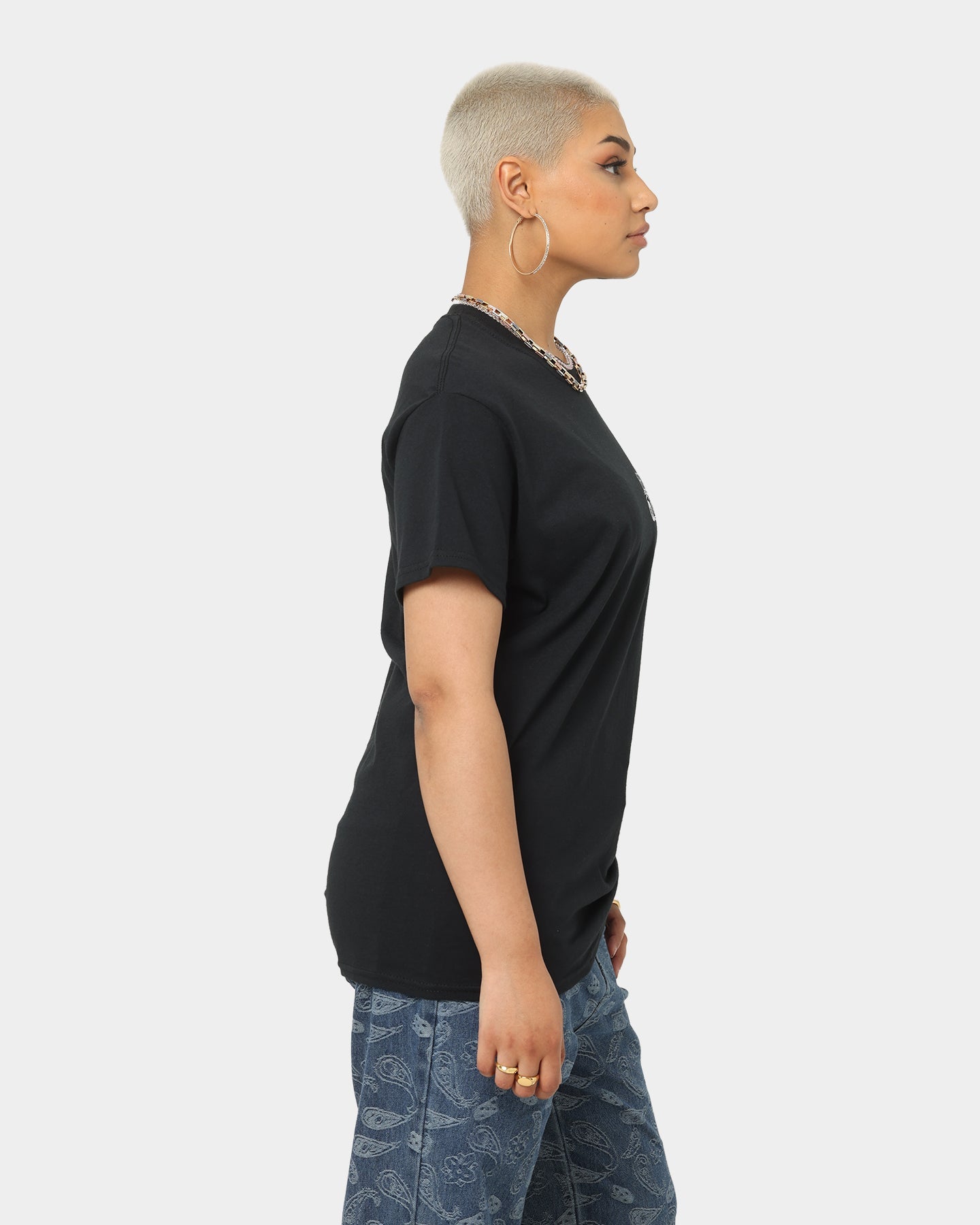 Goat Crew Race Car T-Shirt Black Style001