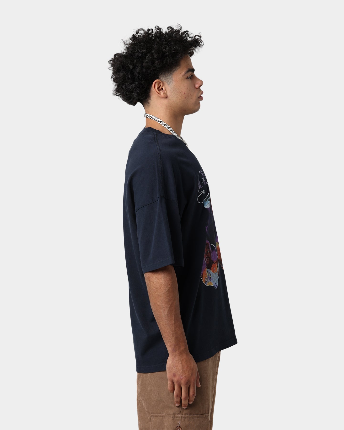 Mitchell & Ness Shaq T-Shirt Faded Black