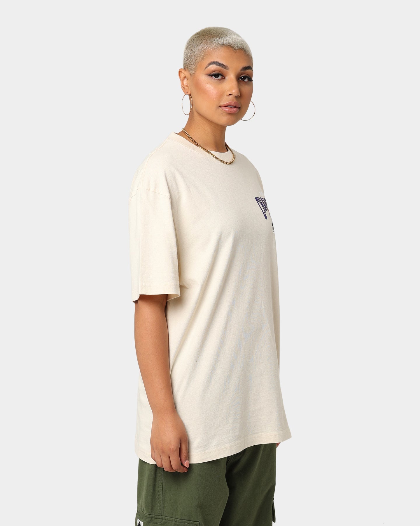 Mitchell & Ness Los Angeles Lakers Tradition T-Shirt Khaki Style001