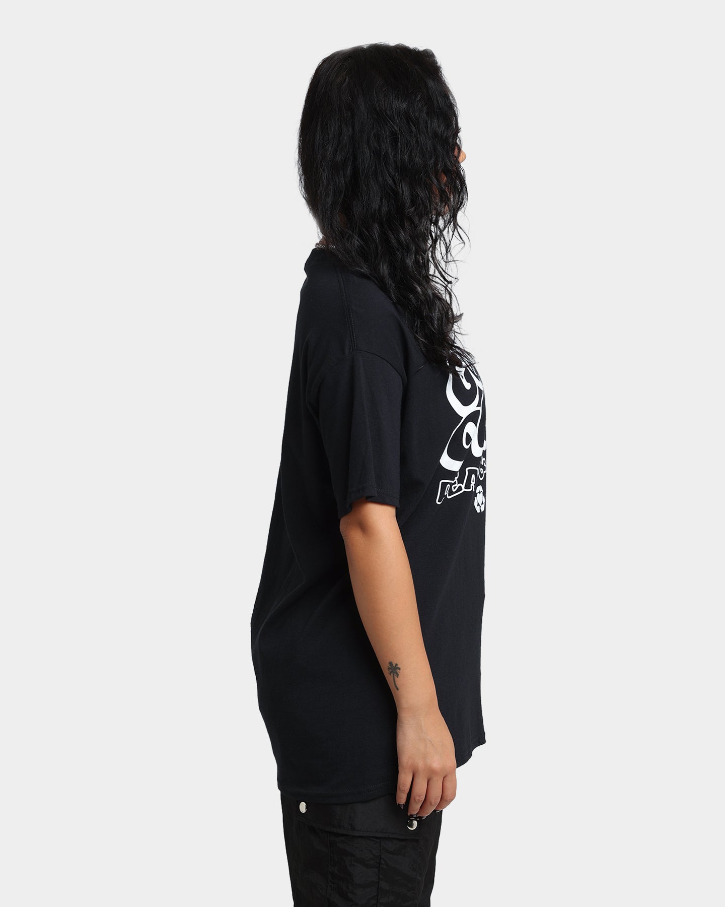 Goat Crew Increase Peace T-Shirt Black Style001