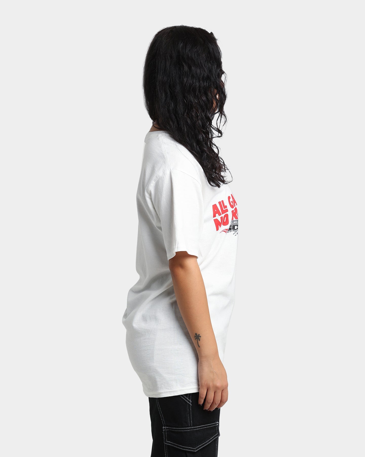 Goat Crew All Gas T-Shirt White Style001