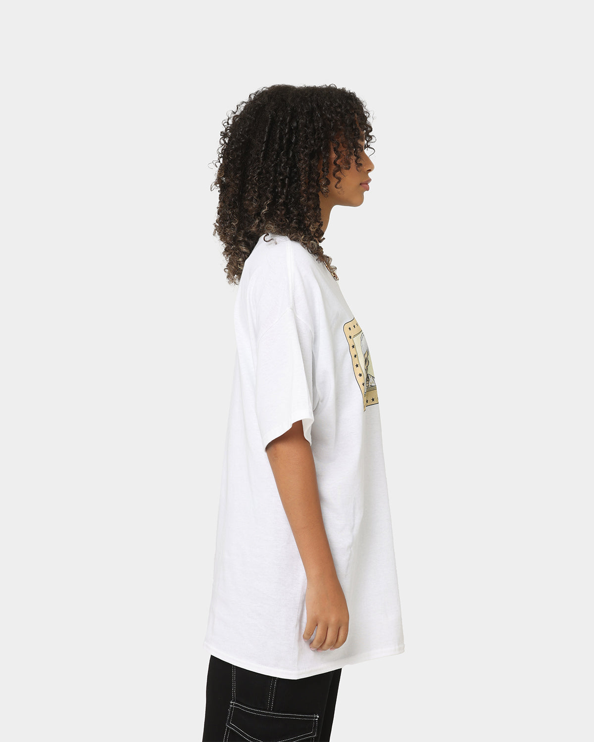 Goat Crew License Vintage T-Shirt White Style001
