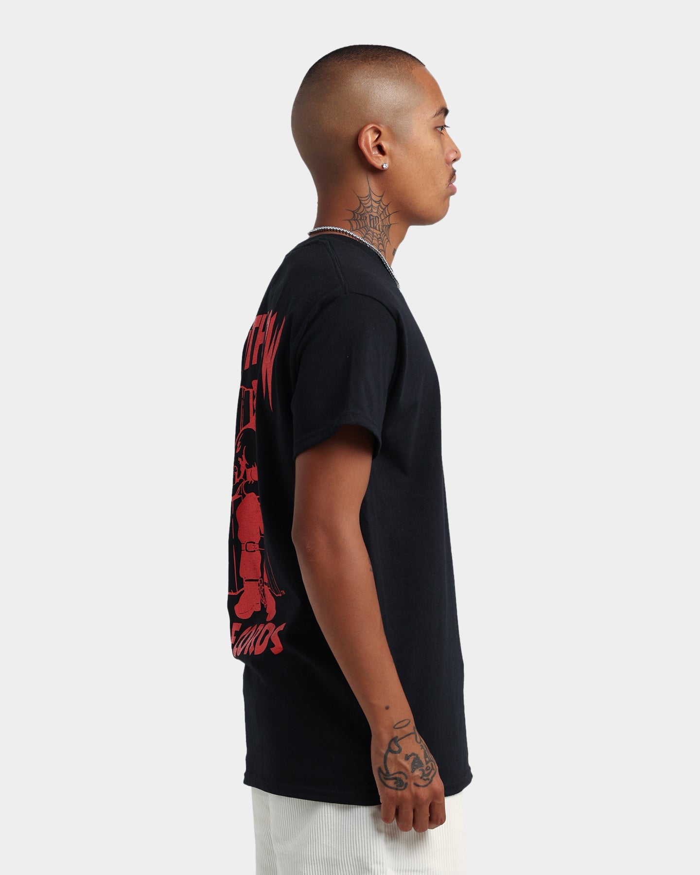 Death Row Records Deathrow Logo T-Shirt Black/Red