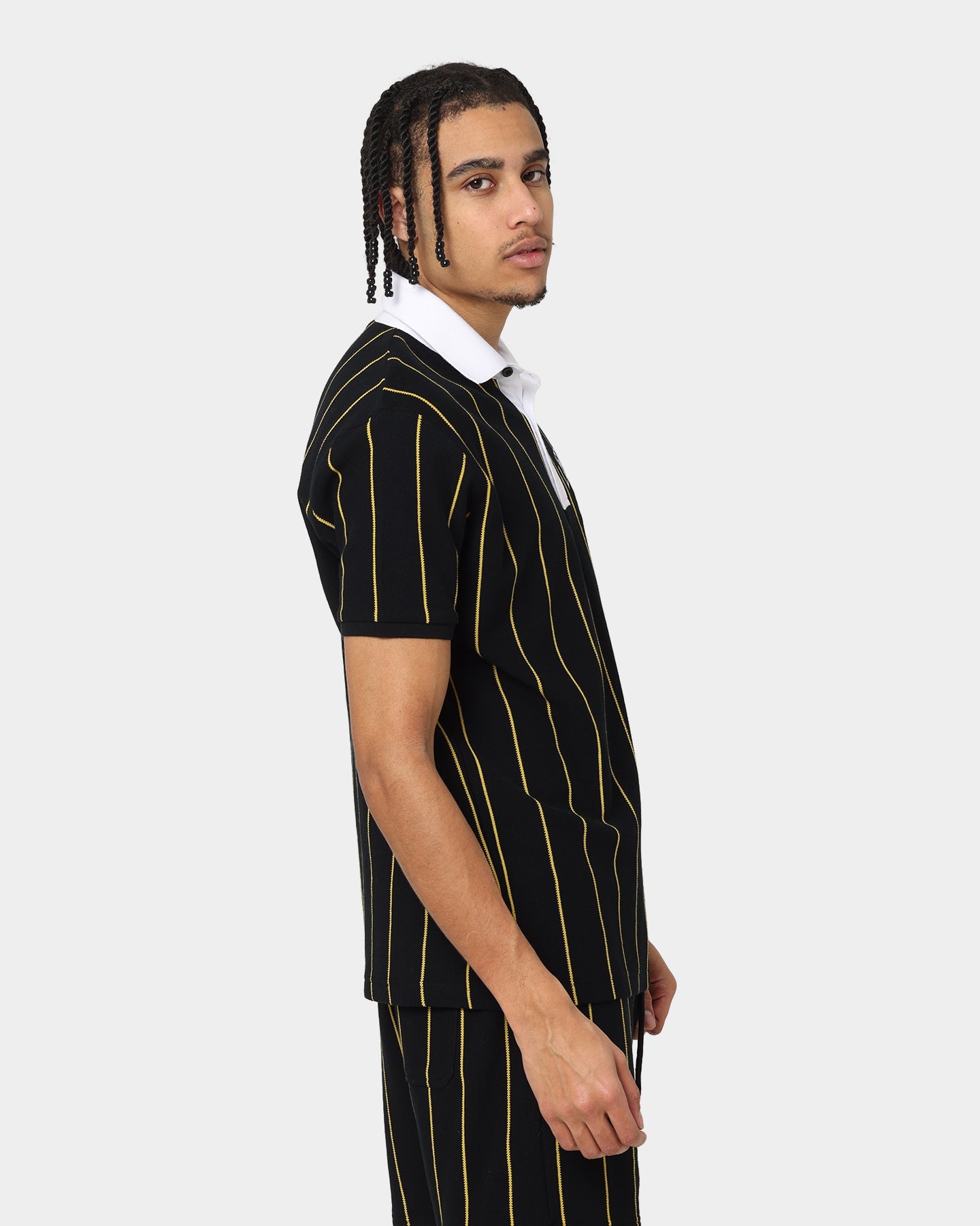 Last Kings Cairo Short Sleeve Polo Shirt Black