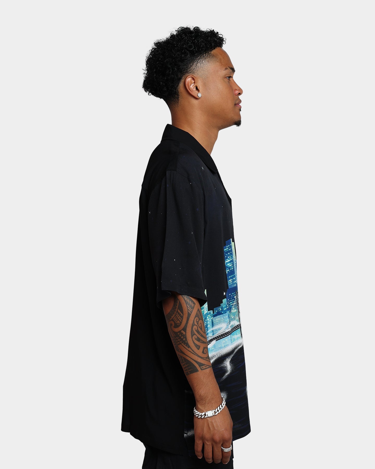 HUF Manhattan T-Shirt Black