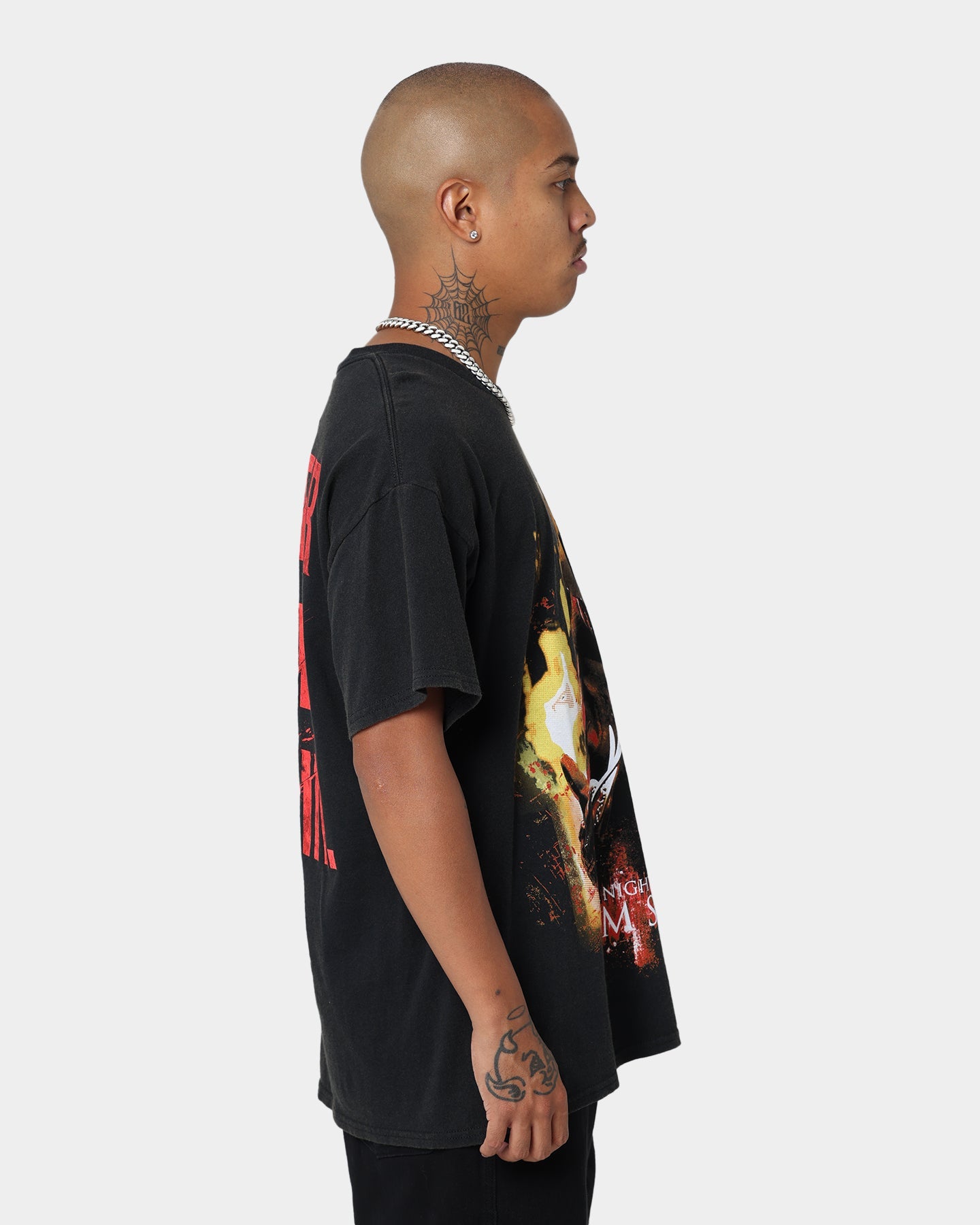 American Thrift X A Nightmare on Elm Street Never Sleep Vintage T-Shirt Vintage Black