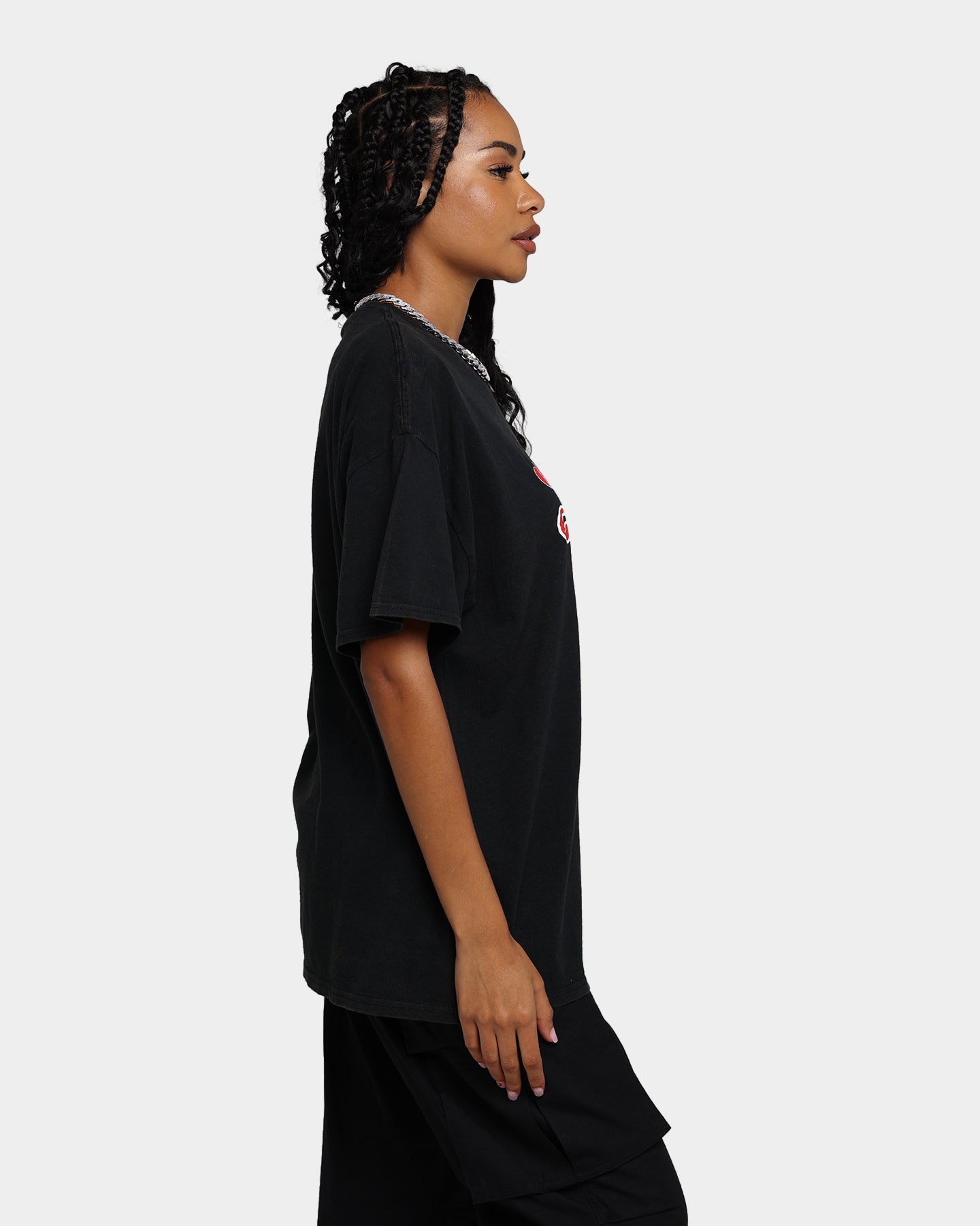 Goat Crew Boys Don't Cry T-Shirt Black Wash Style001