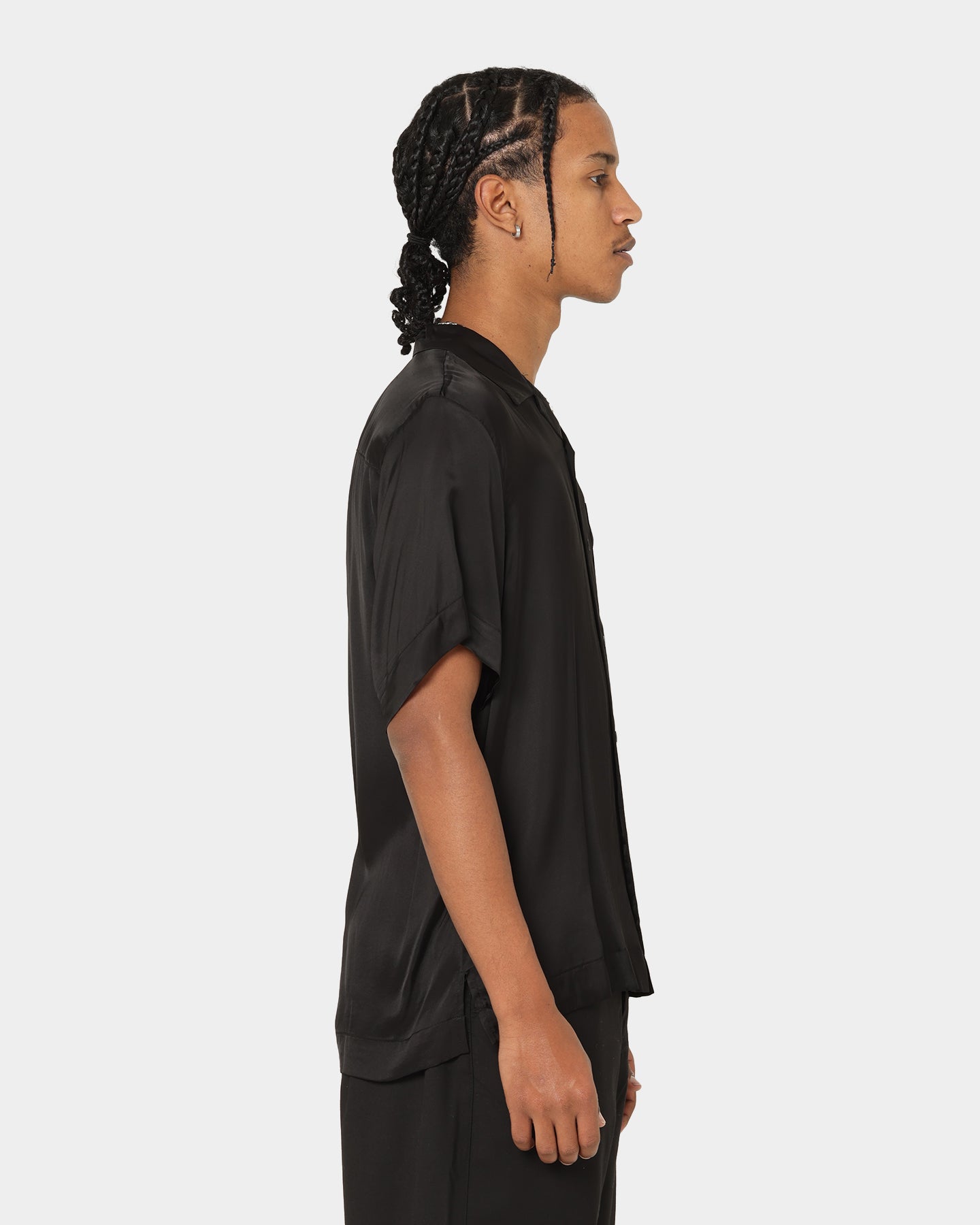 Honor The Gift Century Camp Button Up Shirt Black