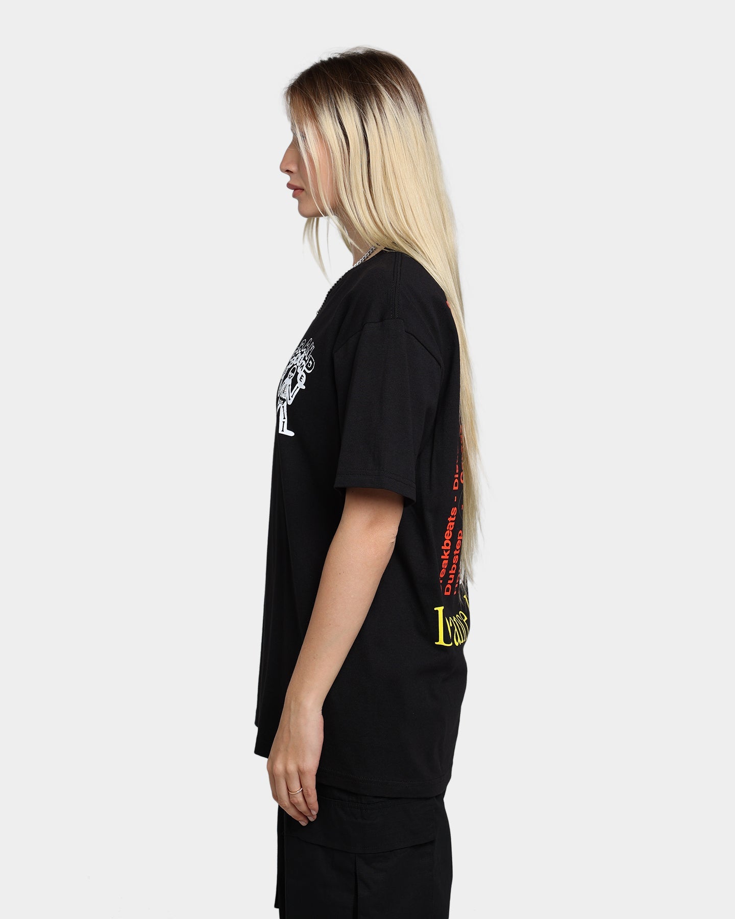 Grand Scheme Dance Music T-Shirt Black Style001
