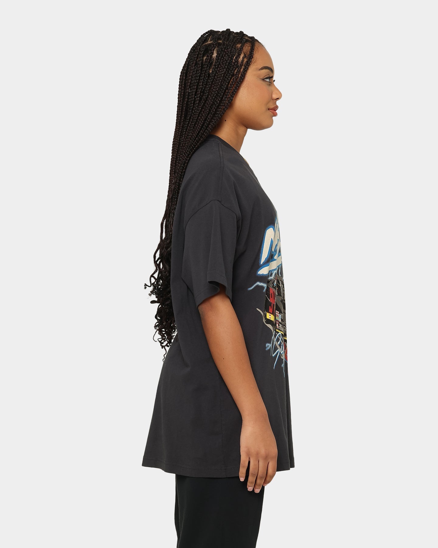 NASCAR Lightning Cup Series T-Shirt Washed Black Style001