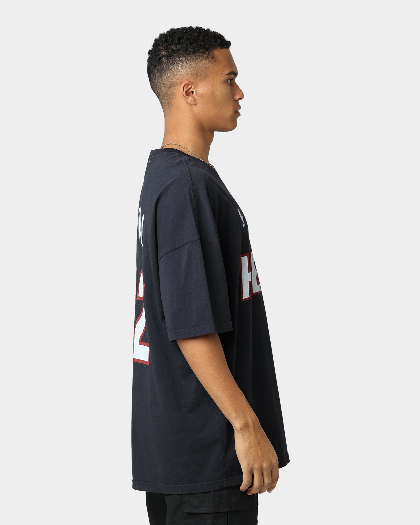 Mitchell & Ness Miami Heat Shaquille O'Neal #32 N&N Oversized T-Shirt Black