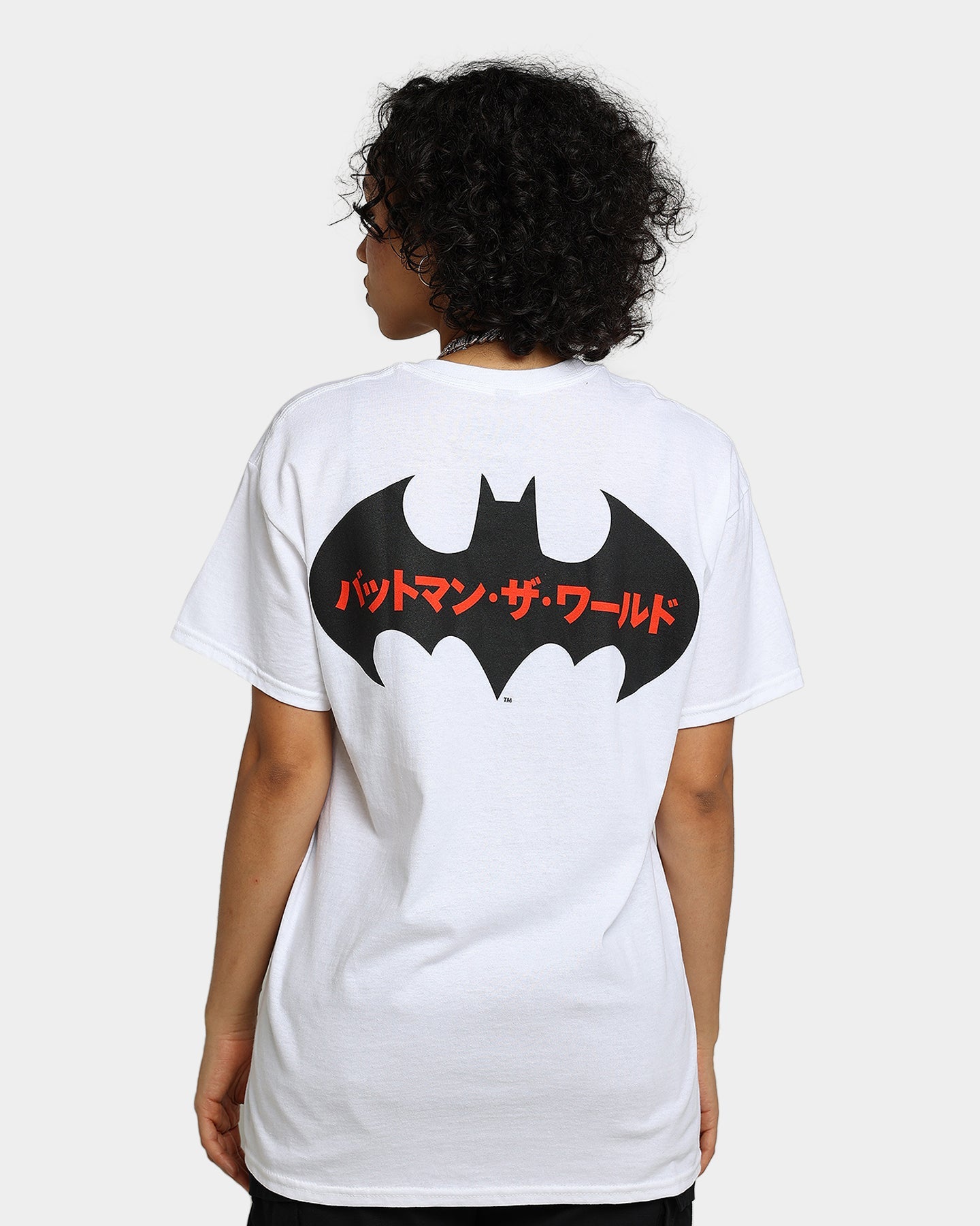 Goat Crew X Batman Batman The World Japan T-Shirt White Style001