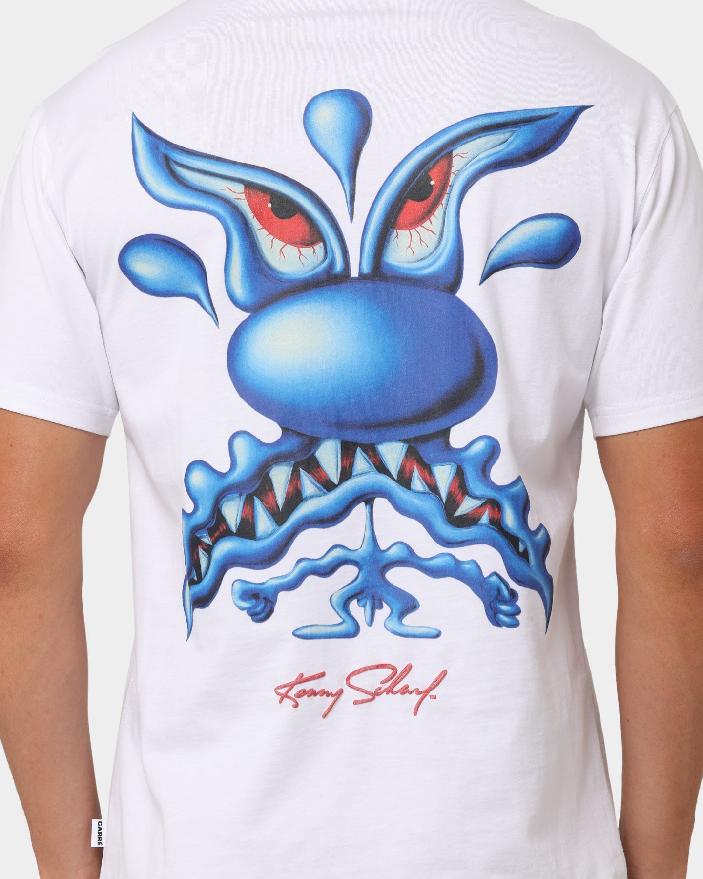 Carré X Kenny Scharf Meanie Oversized T-Shirt White