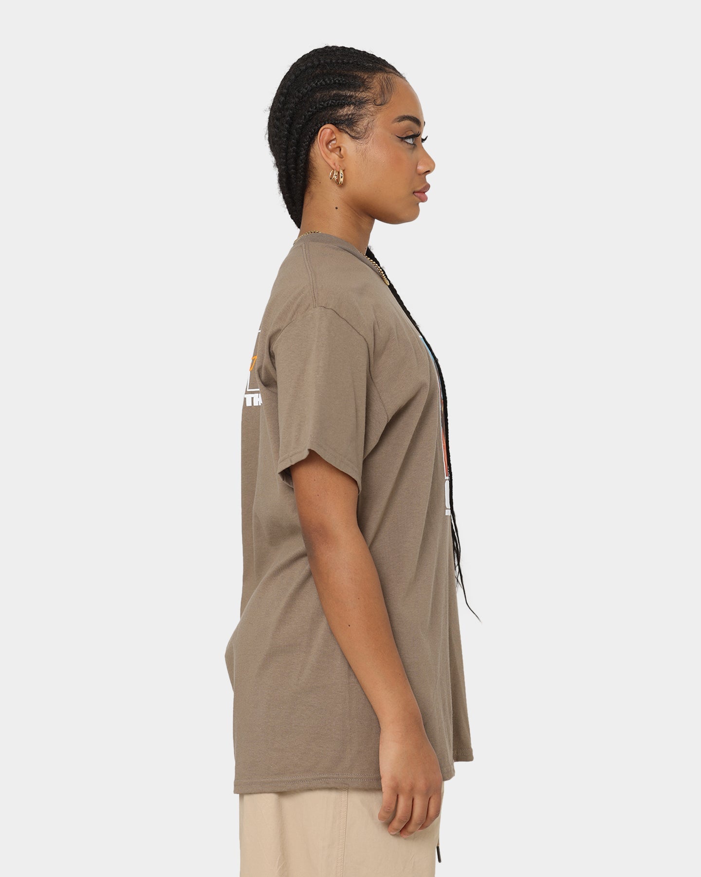 Goat Crew X Ol' Dirty Bastard Children T-Shirt Brown Style001