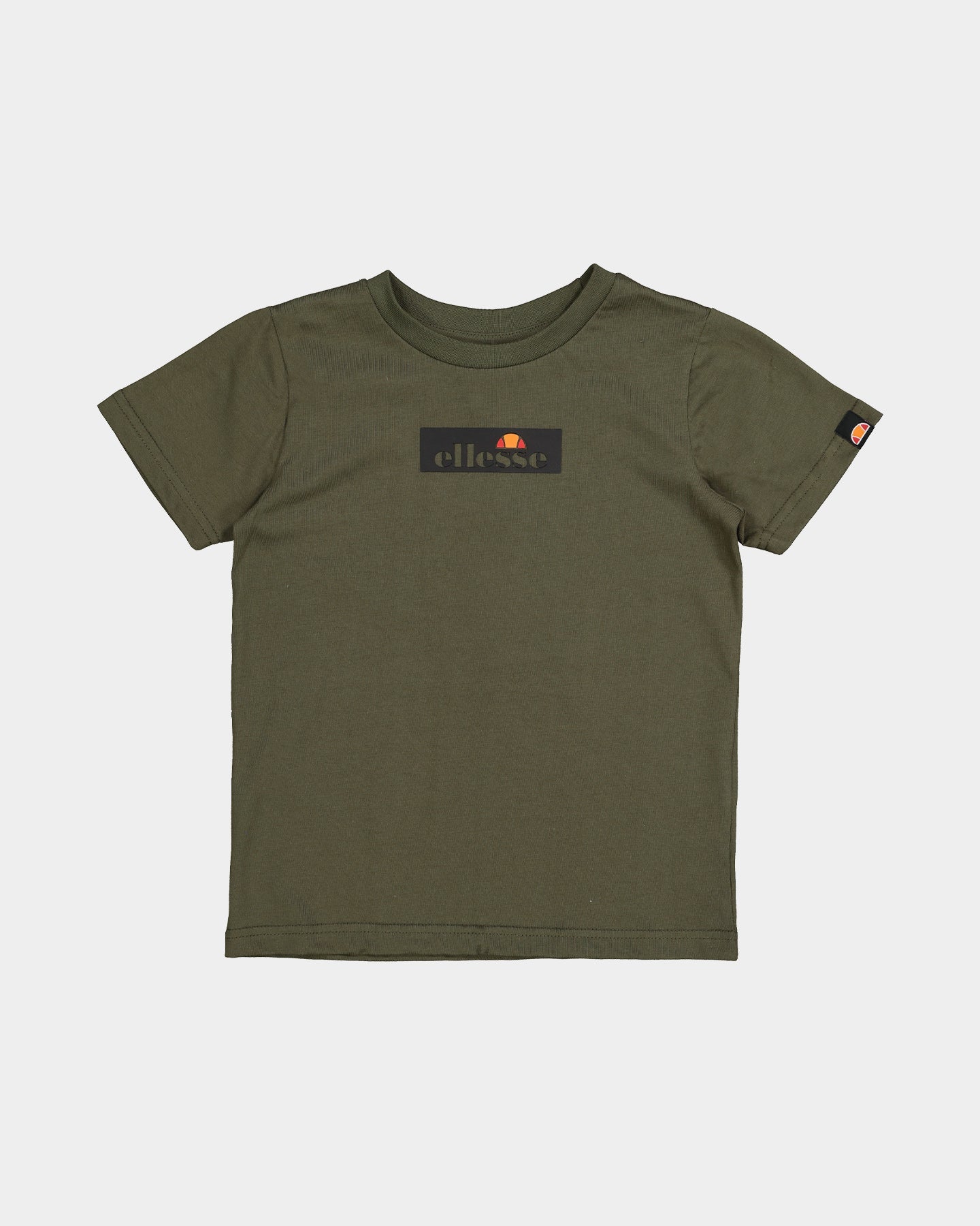 Ellesse Kids' Bravo T-Shirt/Short Set Khaki