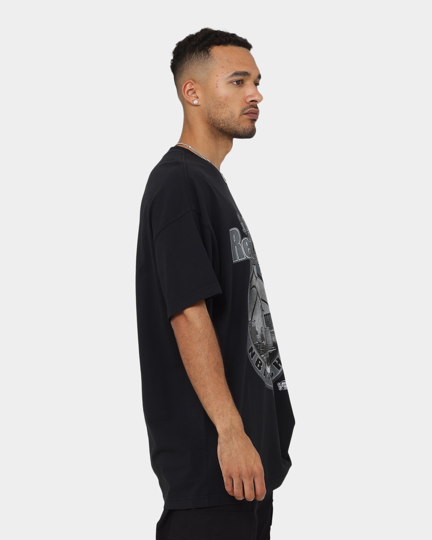 Mitchell & Ness Chicago Bulls Repeat 3-Peat T-Shirt Faded Black