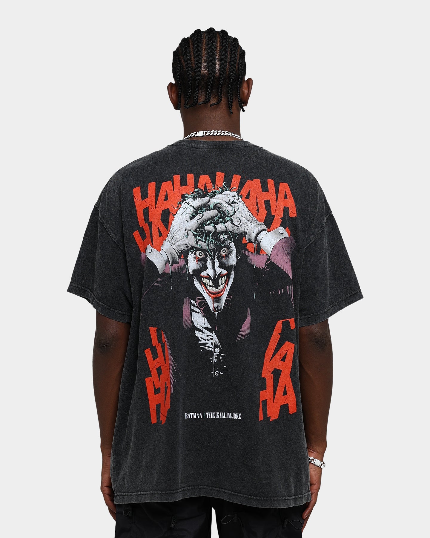 Goat Crew X DC Batman The Killing Joke Vintage T-Shirt Black Wash