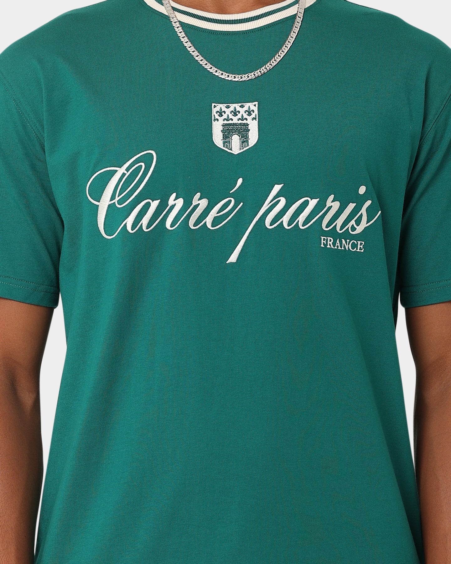 Carre Domaine CLS Short Sleeve T-Shirt Dark Teal