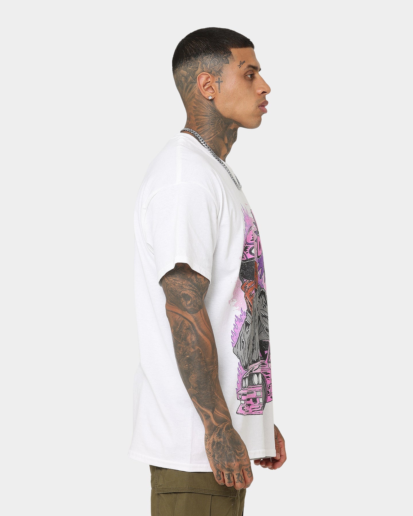 Goat Crew Boys Don't Cry T-Shirt White