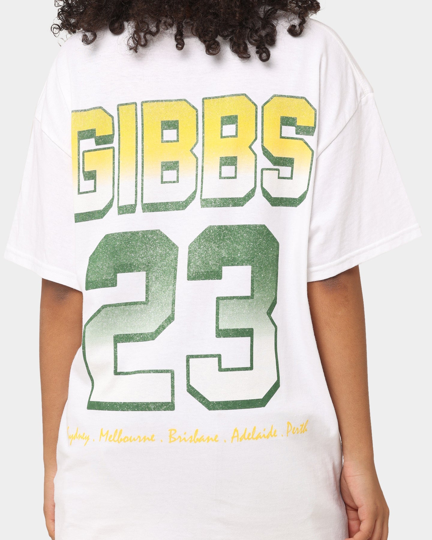 Goat Crew Rabbit RL Football T-Shirt White Style001