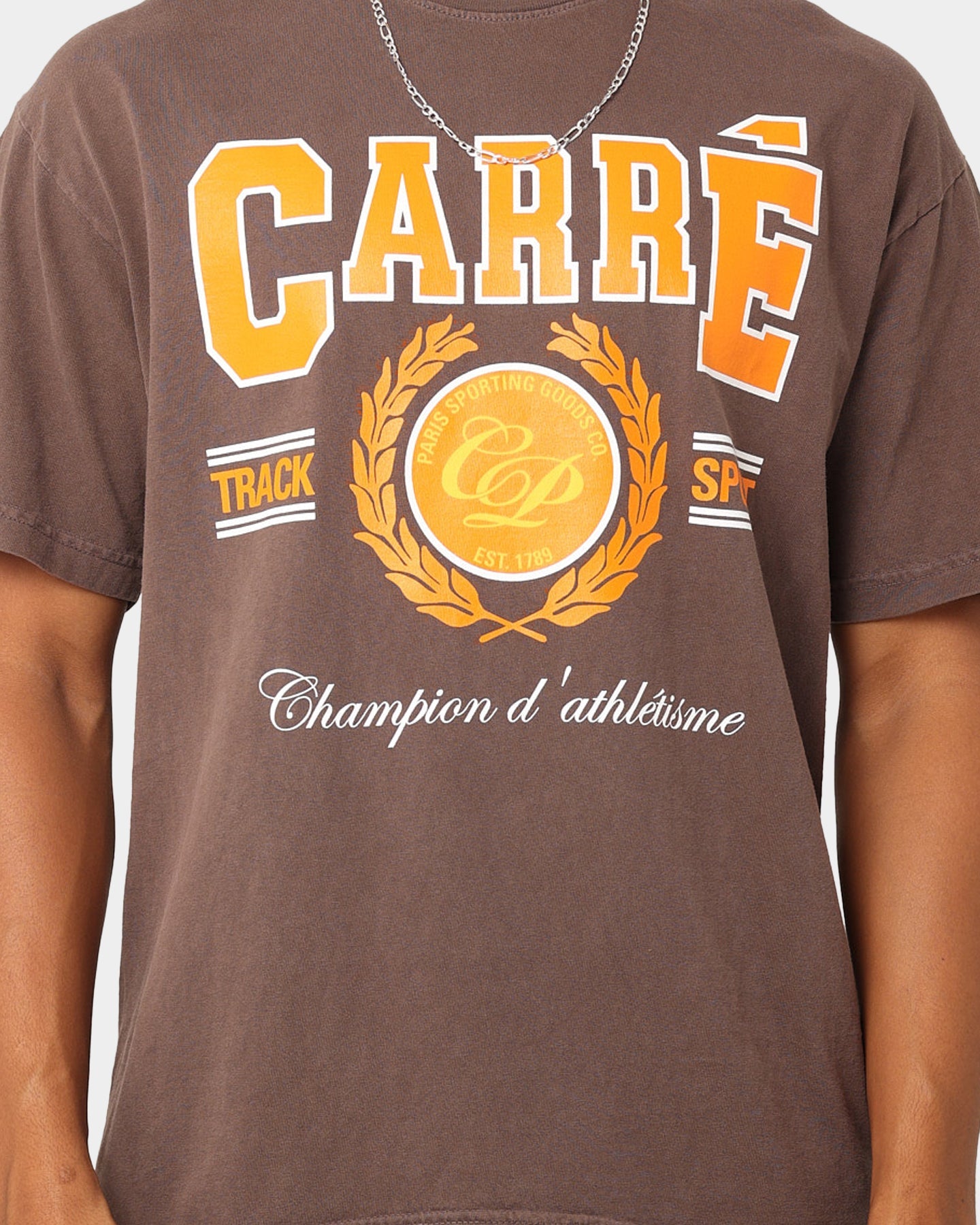 Carré Track USA T-Shirt Dark Clove