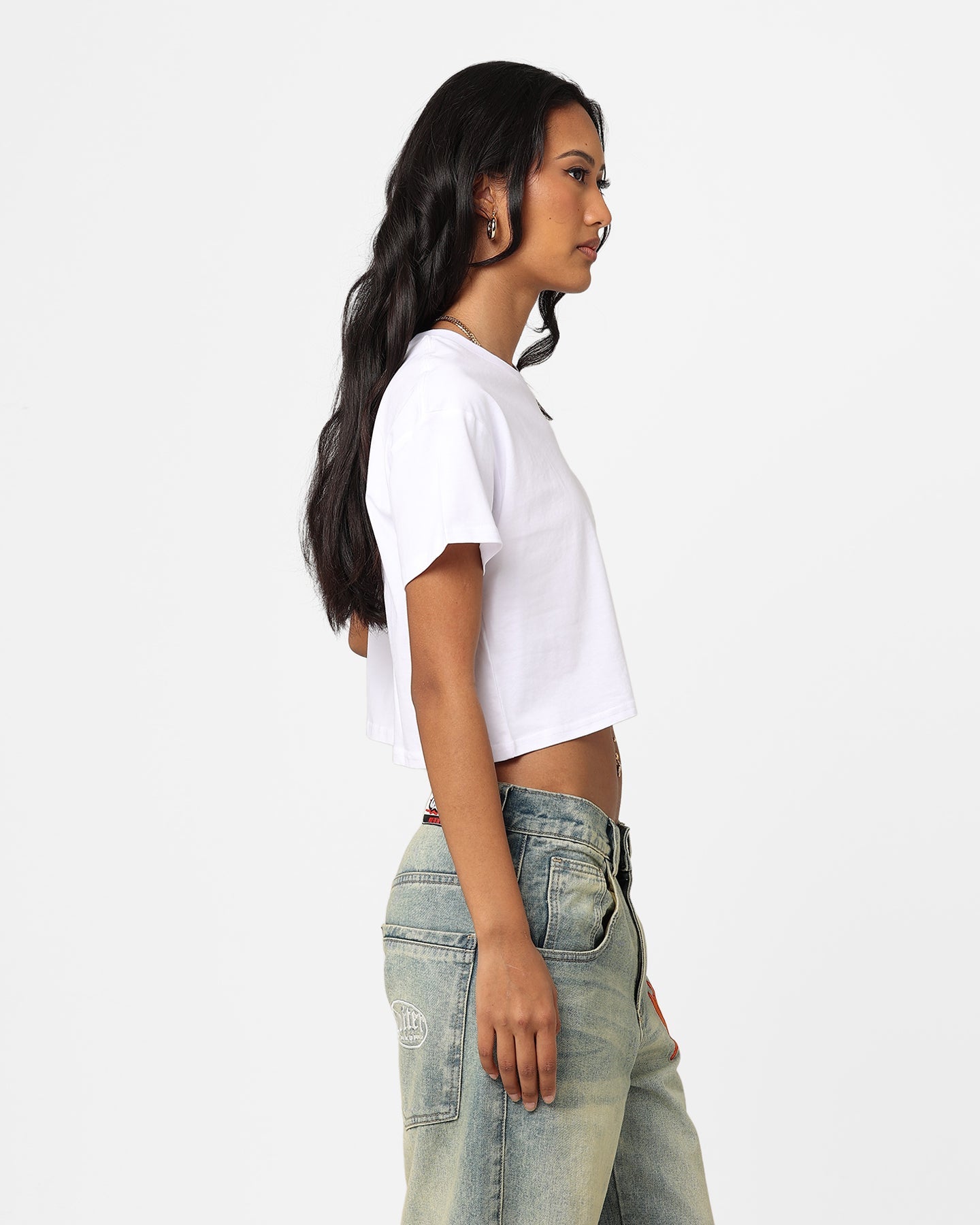 AS Colour Women's Crop T-Shirt White