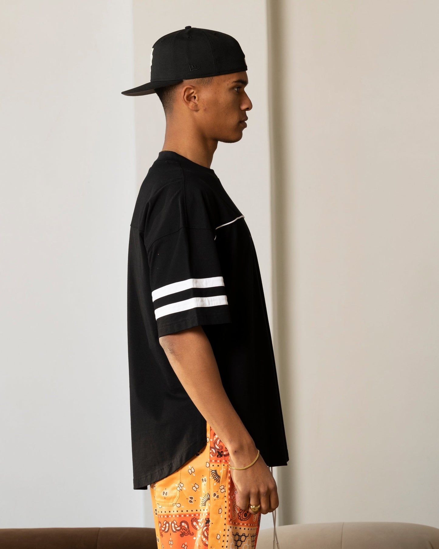 Carre CP Grid Iron T-Shirt Black