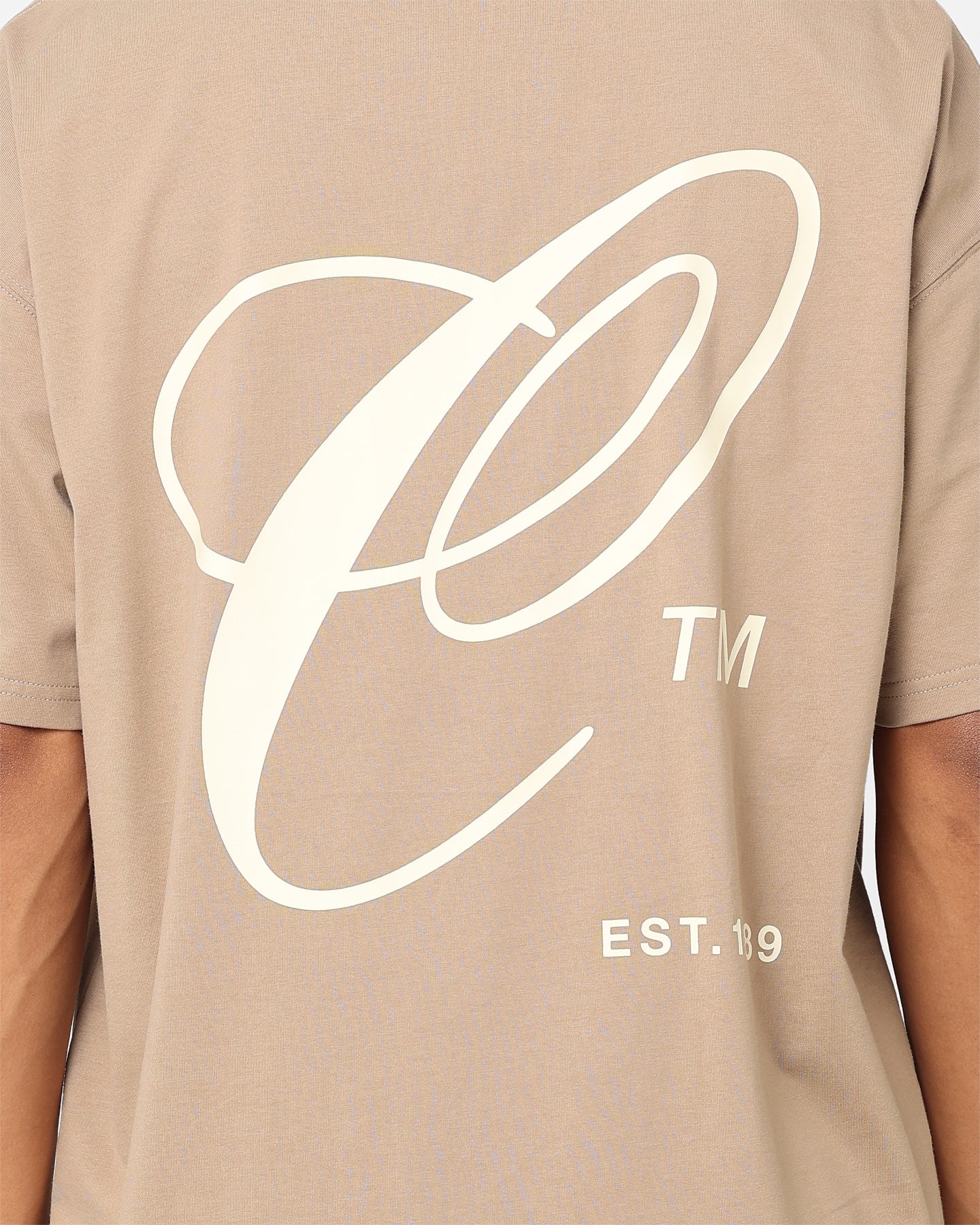 Carre Capital C Oversized T-Shirt Mocha