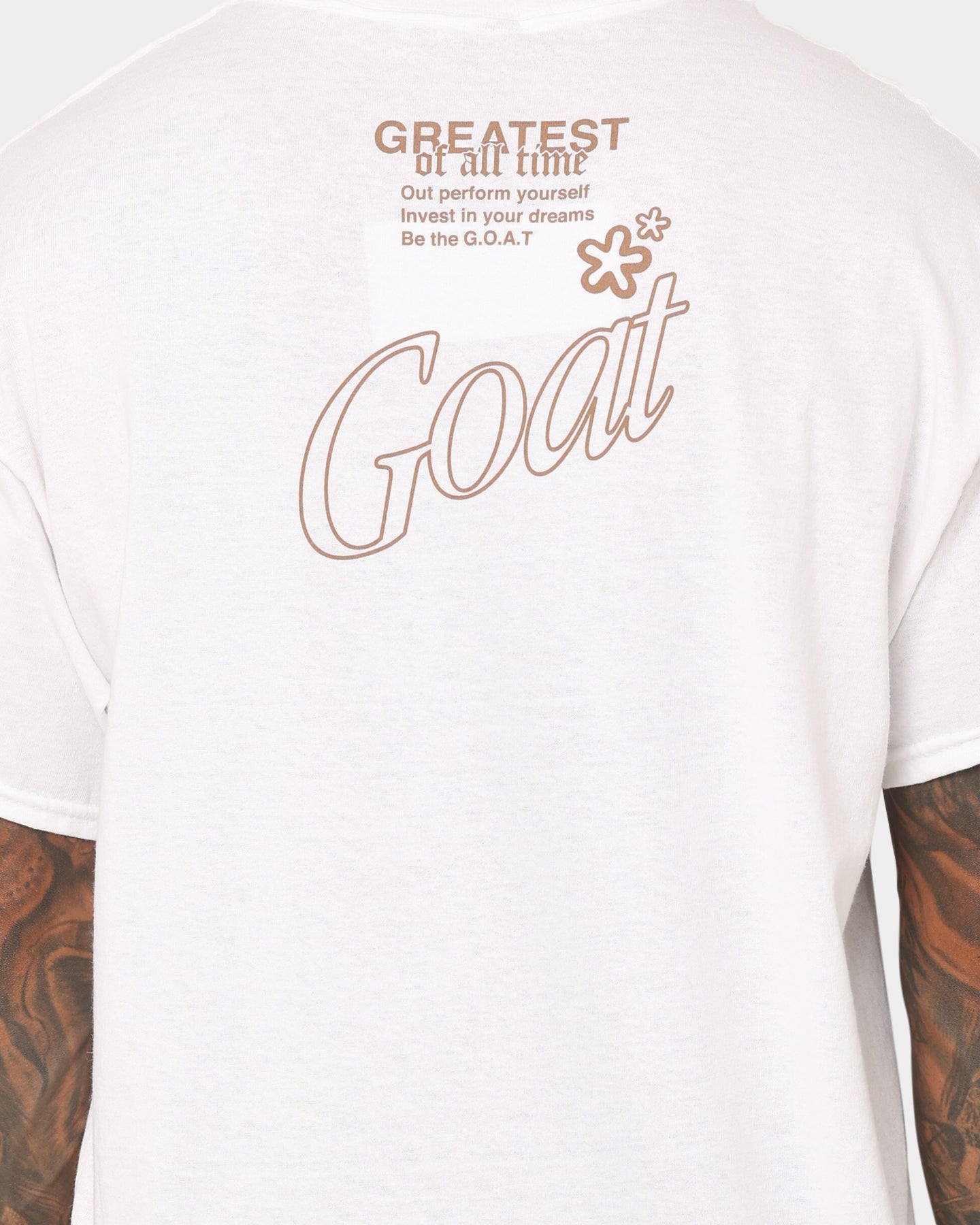 Goat Crew Holiday Mode T-Shirt White