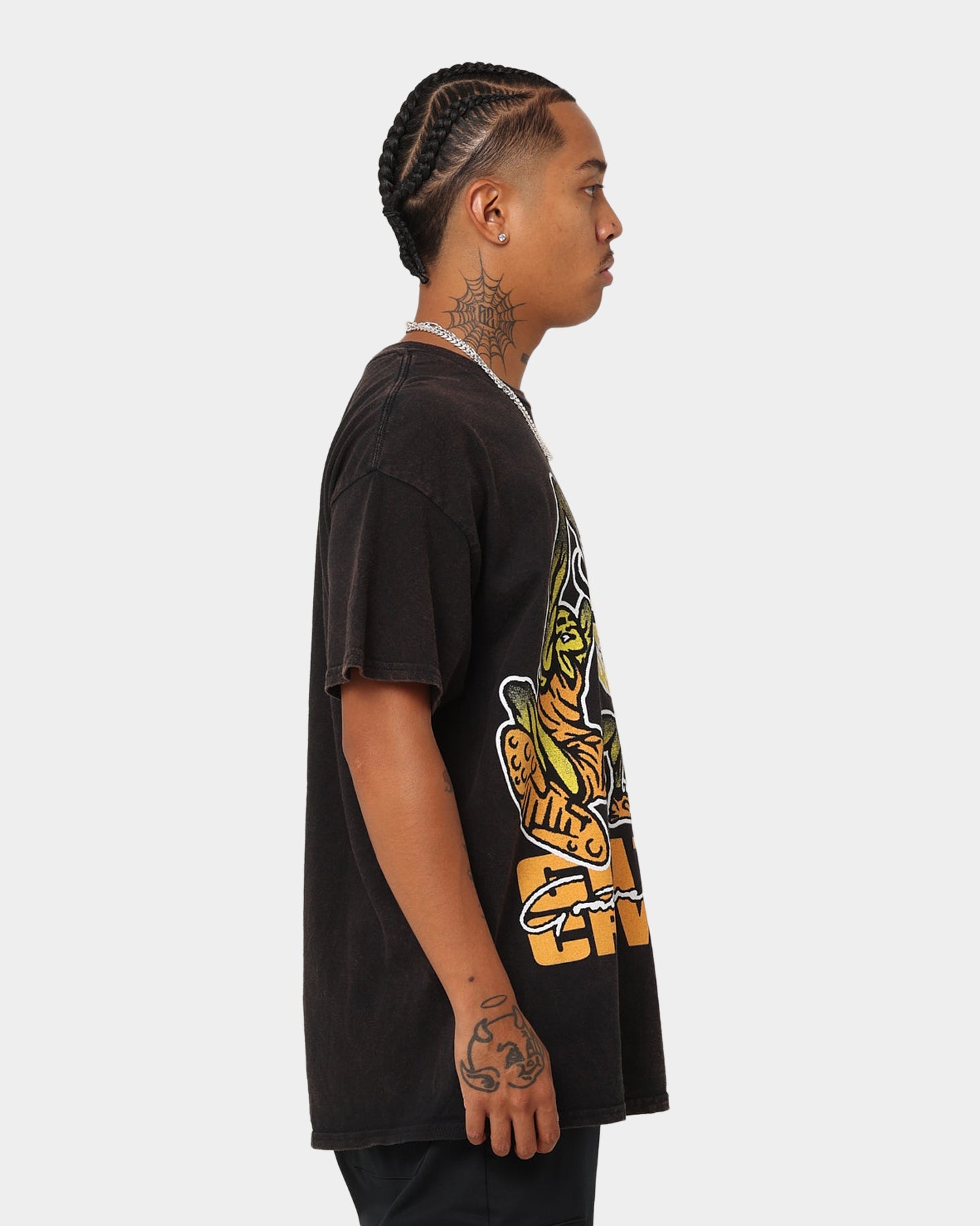 Goat Crew All Time Champions Vintage T-Shirt Black Wash