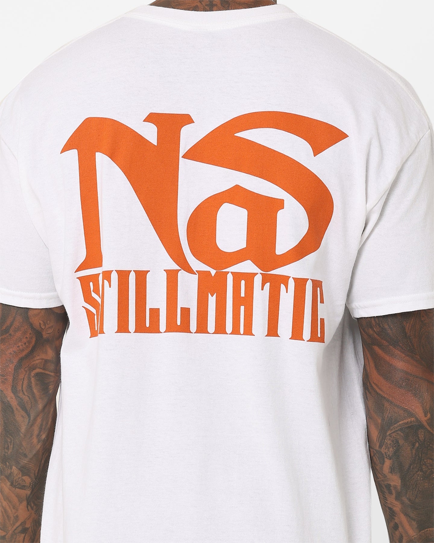Nas Stillmatic T-Shirt White Style002