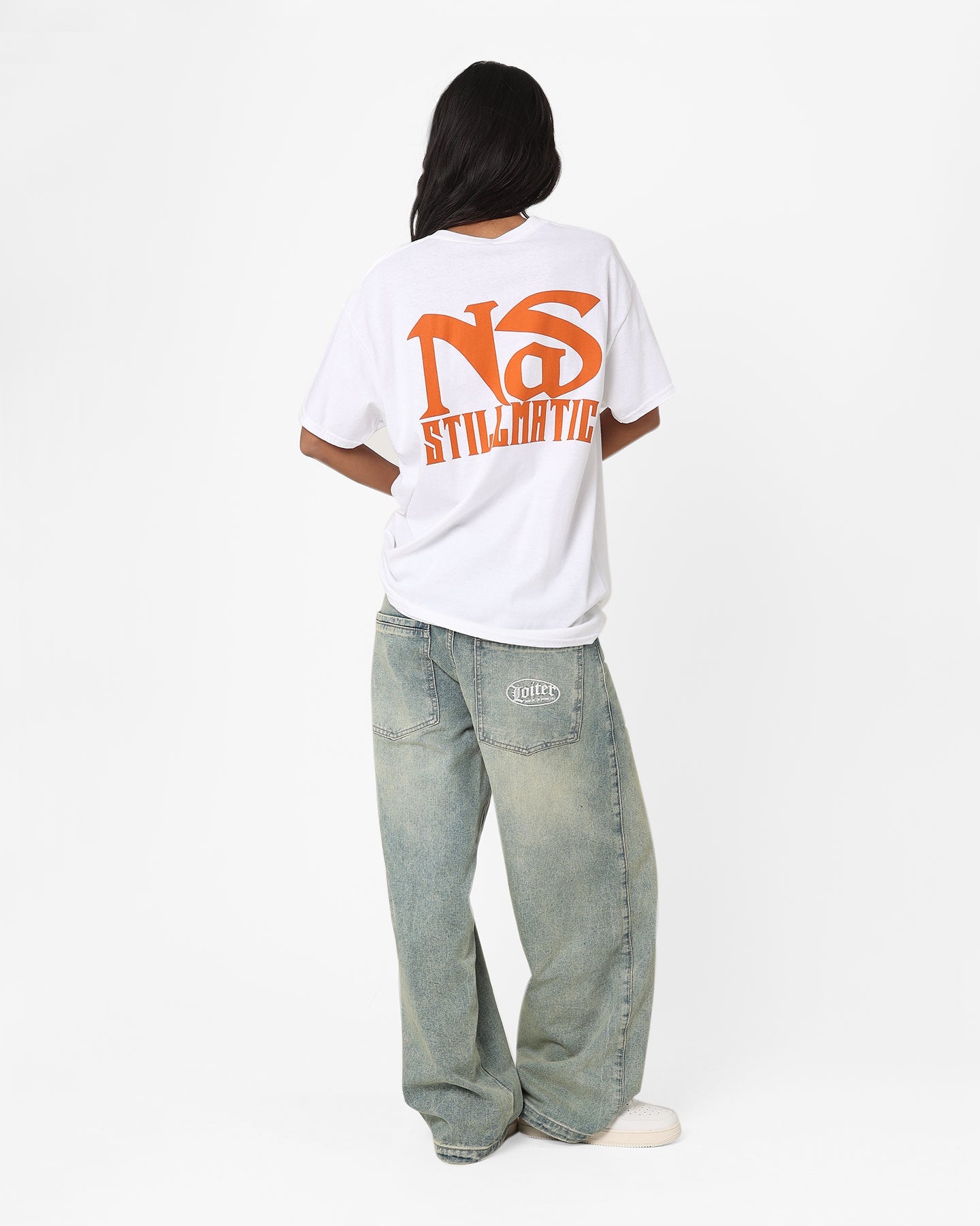 Nas Stillmatic T-Shirt White Style003