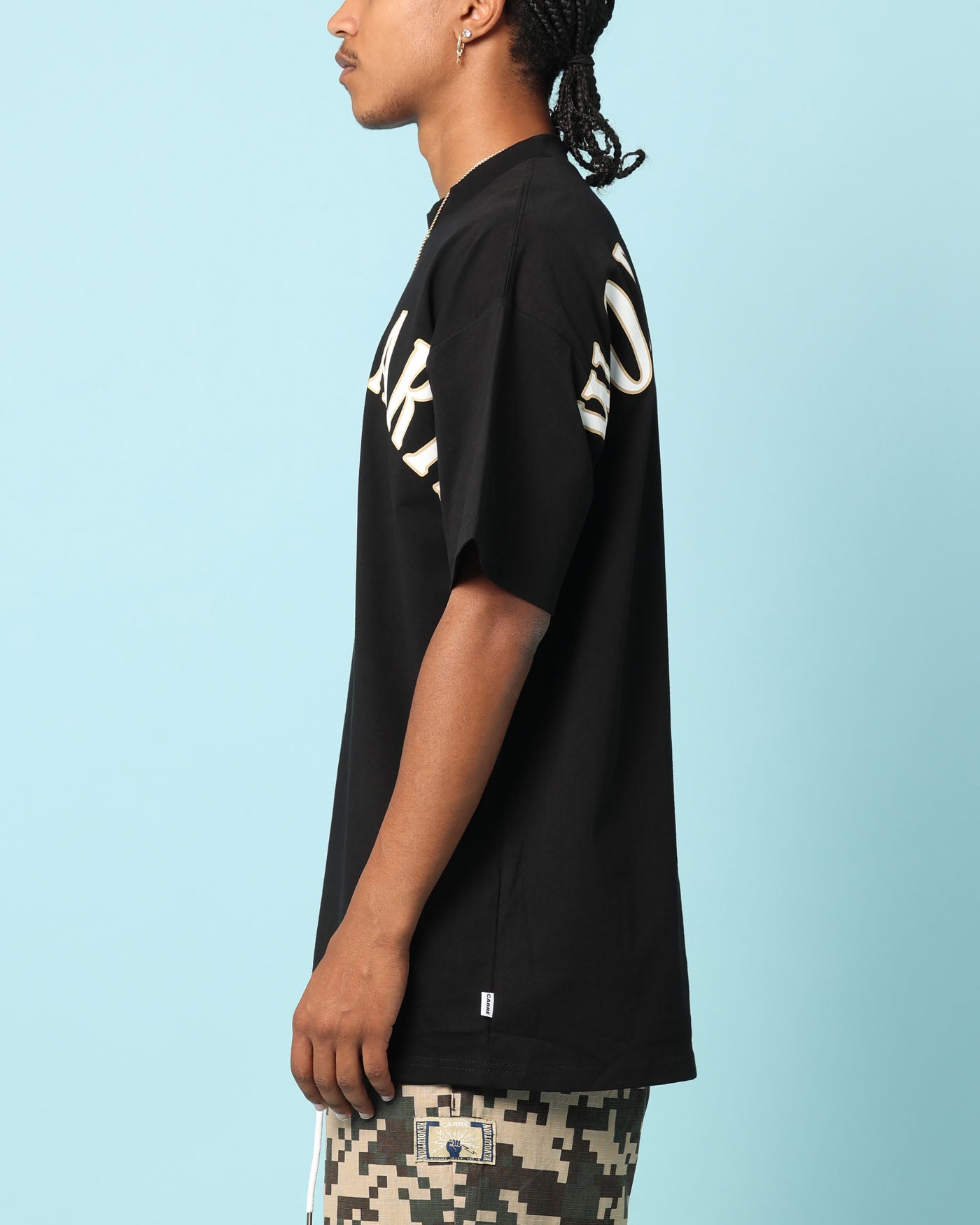 Carre Worldwide Oversized T-Shirt Black