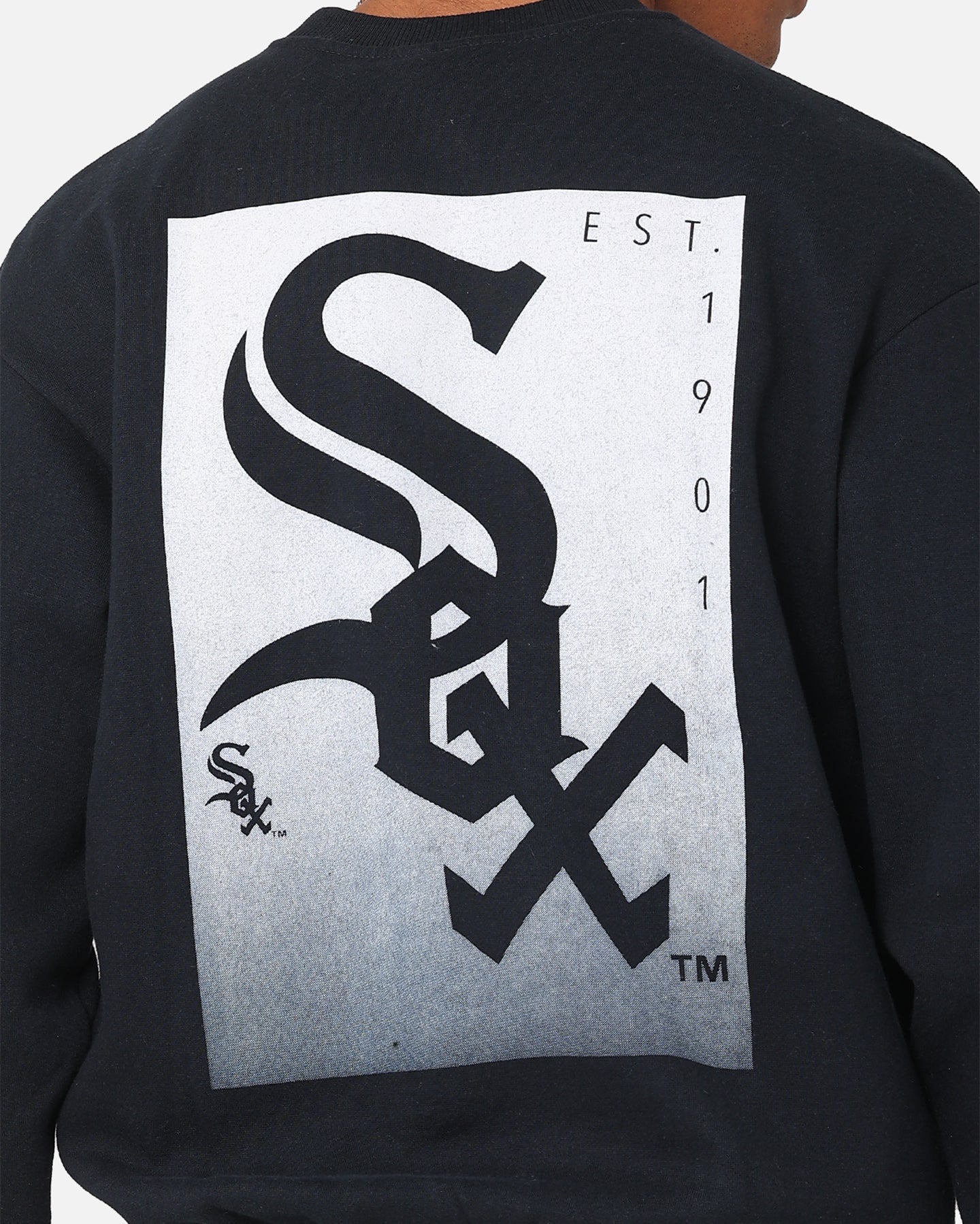 Majestic Athletic Chicago White Sox Pattison Crewneck Sweatshirt True Navy