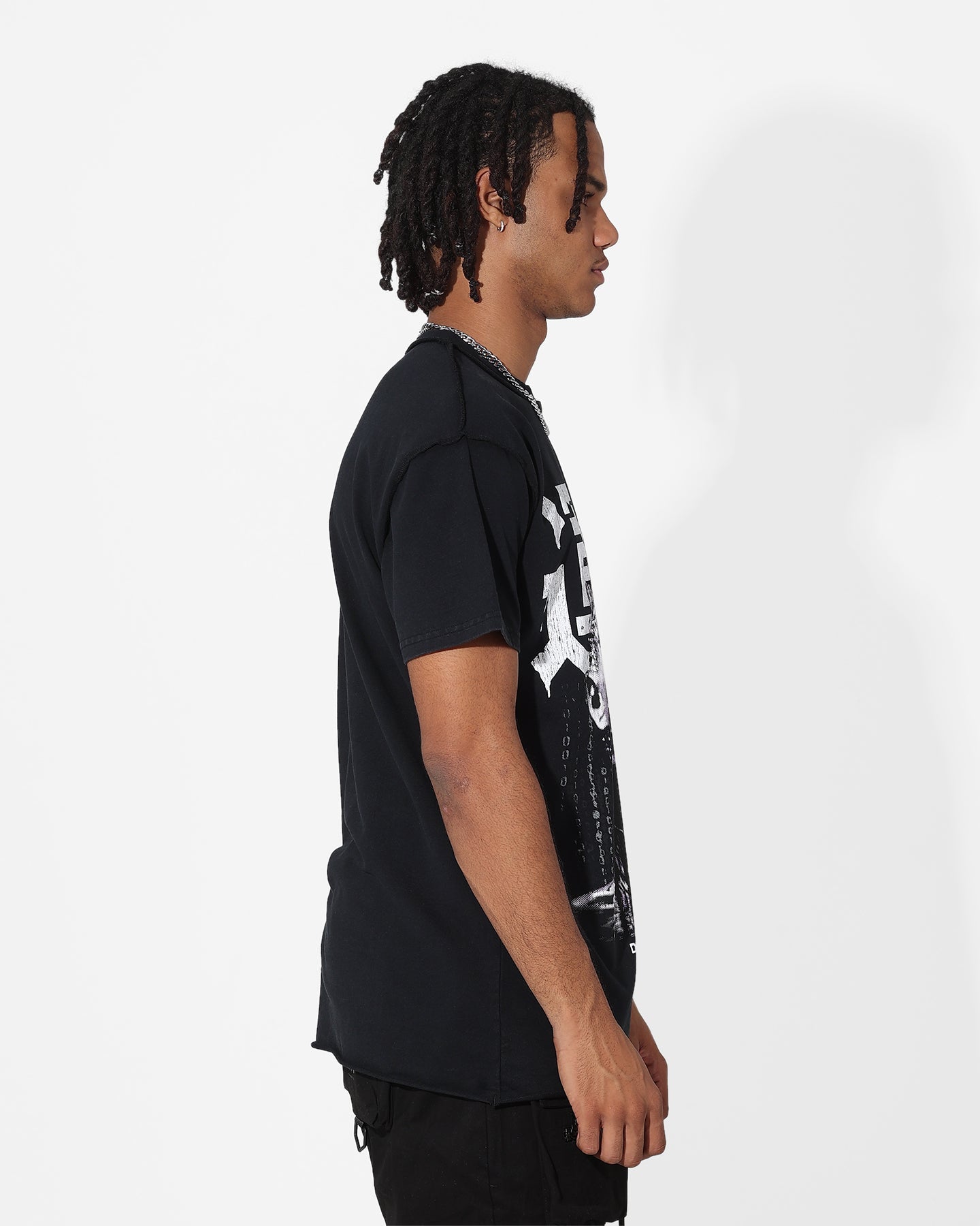 DXXMLIFE Cybernetic Vintage T-Shirt Vintage Black