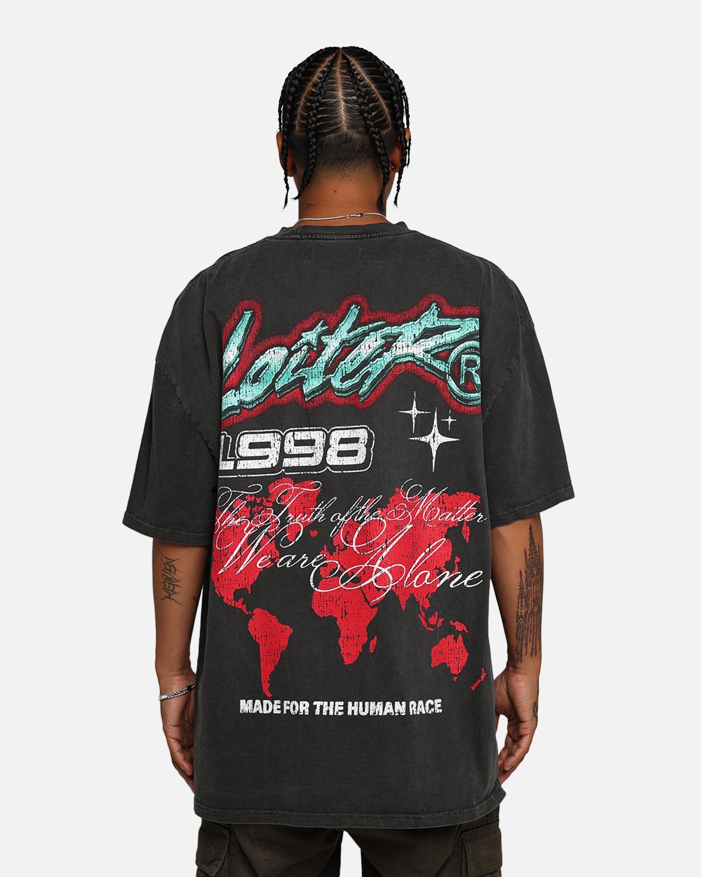 Loiter New Haven Vintage T-Shirt Black Wash