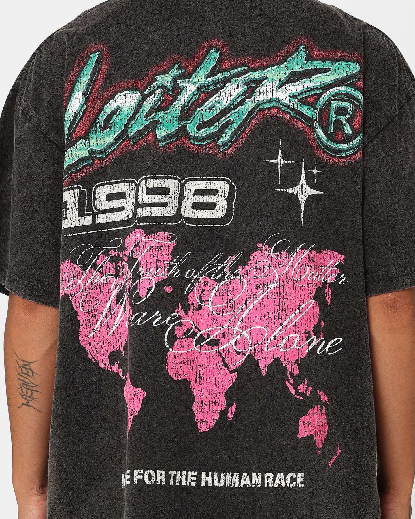 Loiter New Haven Vintage T-Shirt Vintage Black