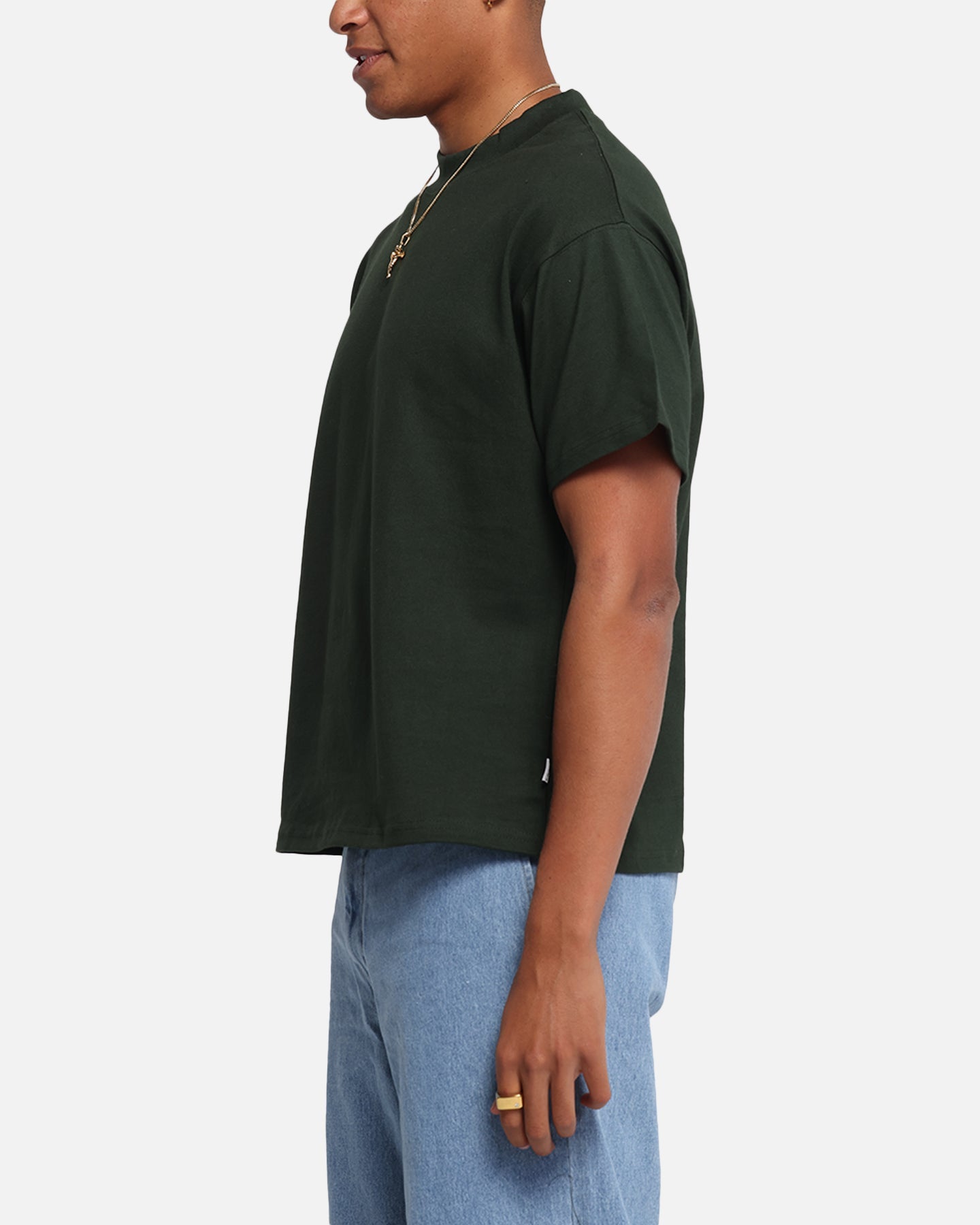 Carré Blanc T-Shirt Dark Green