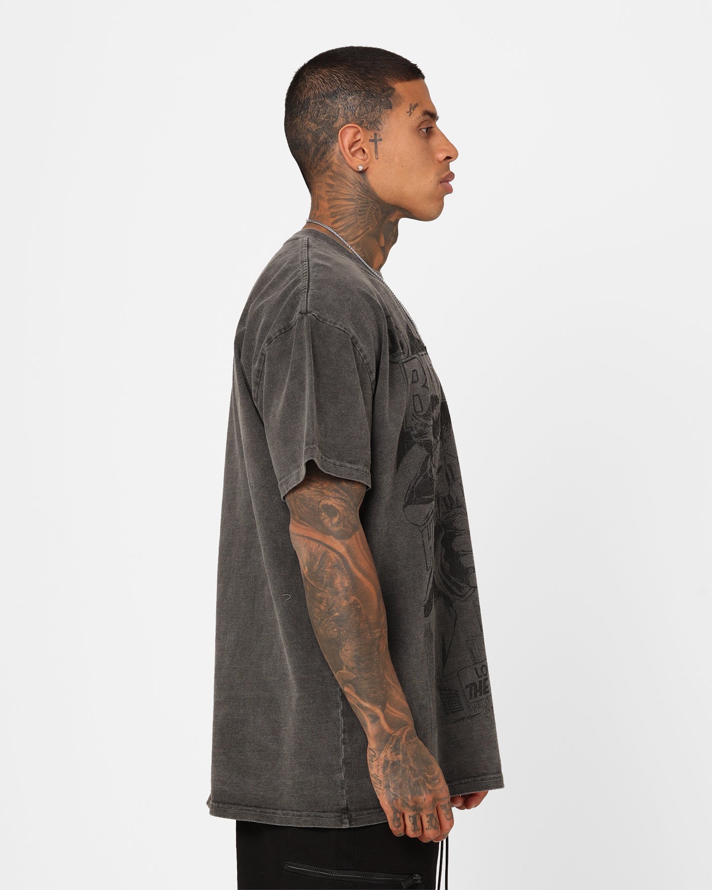 Goat Crew X DC Batman Issue #251 Heavyweight Vintage T-Shirt Black Wash
