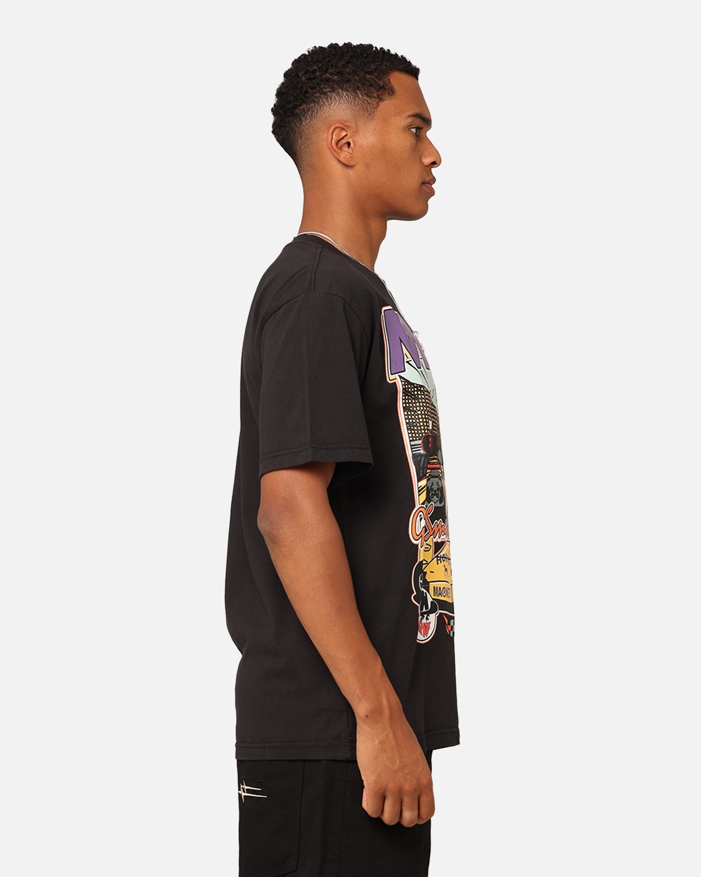 Market Express Racing T-Shirt Washed Black