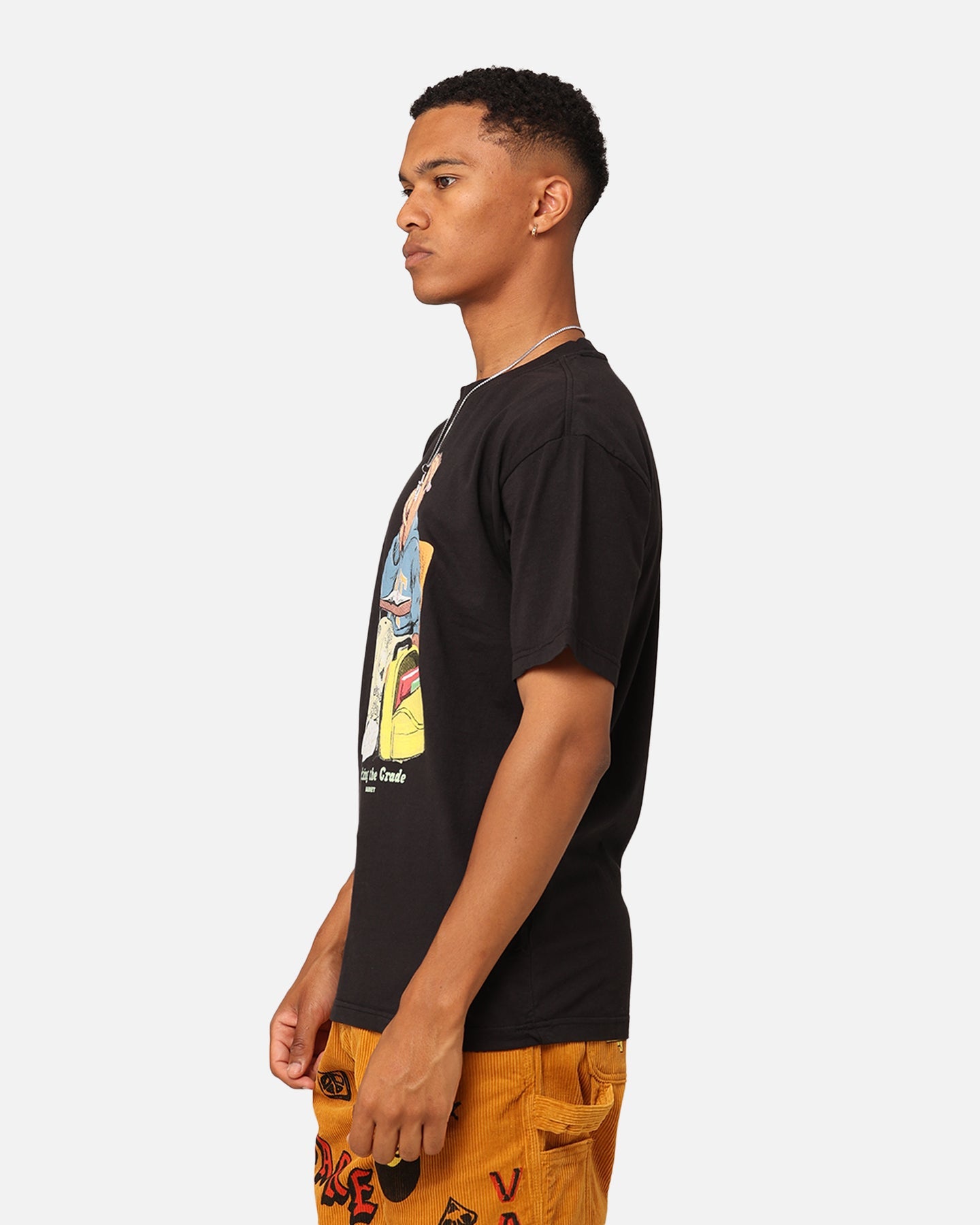 Market Making The Grade Bear T-Shirt Washed Black