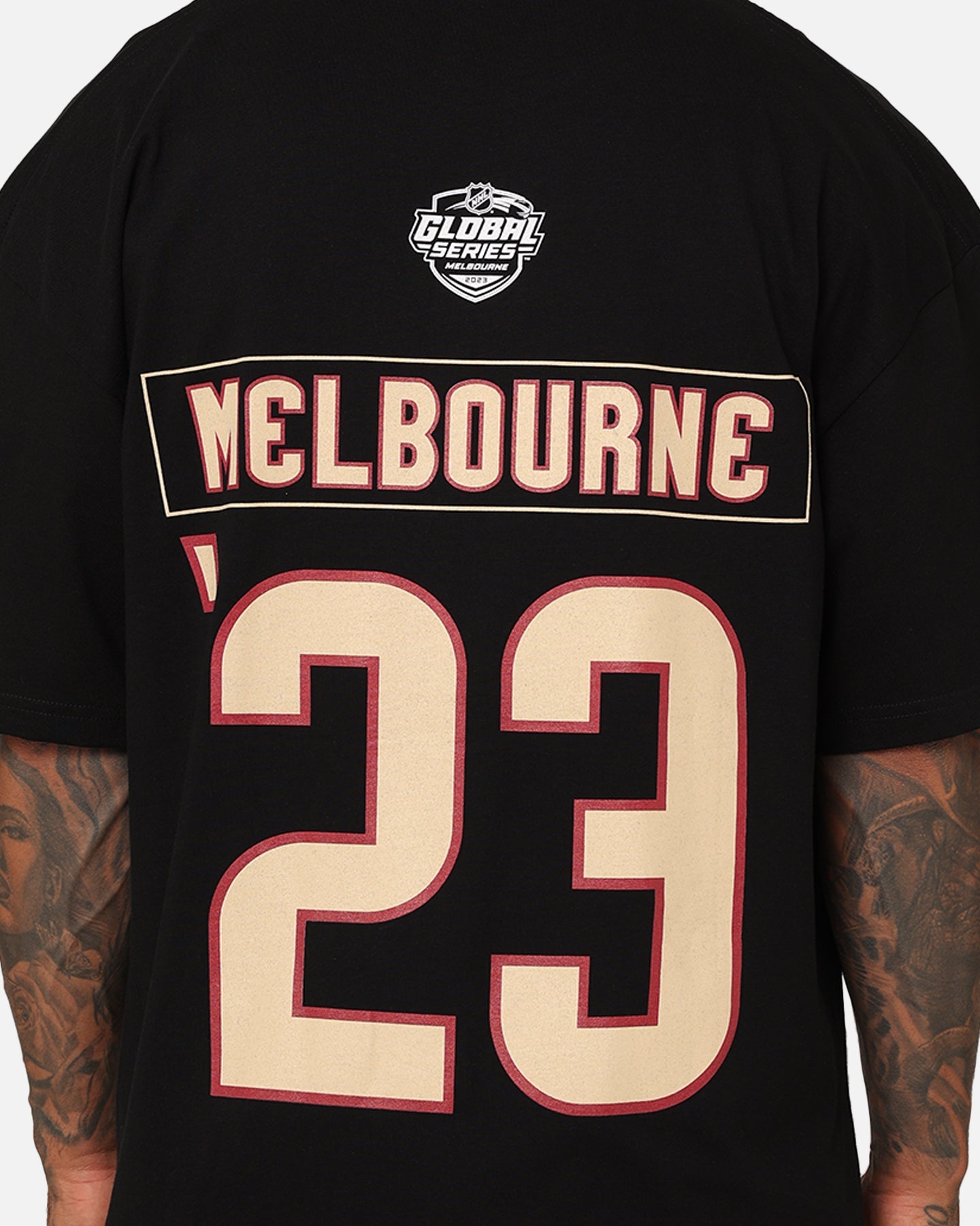 Culture Kings X NHL Arizona Coyotes Global Series Melbourne '23 Premium T-Shirt Black