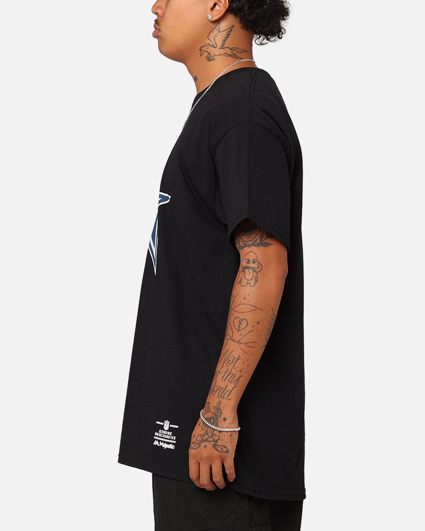 Majestic Athletic Dallas Cowboys Team Crest T-Shirt Black