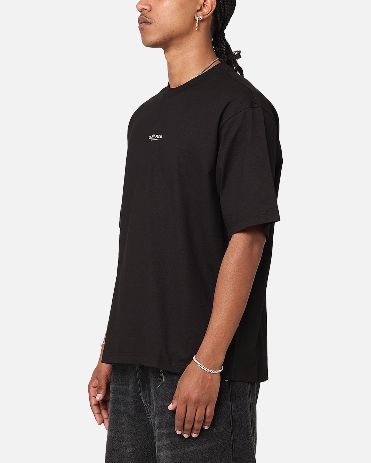 G-Star Center Chest Boxy T-Shirt Dark Black