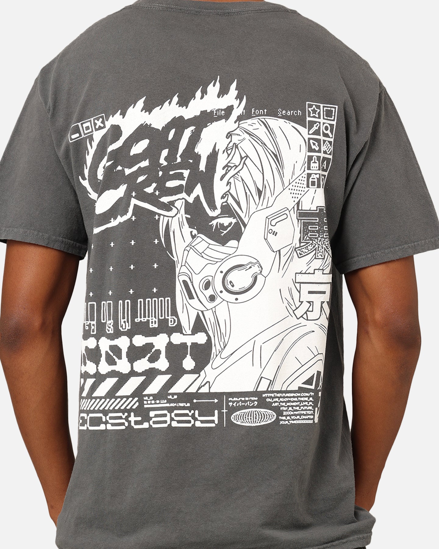 Goat Crew Lucyna T-Shirt Off Black
