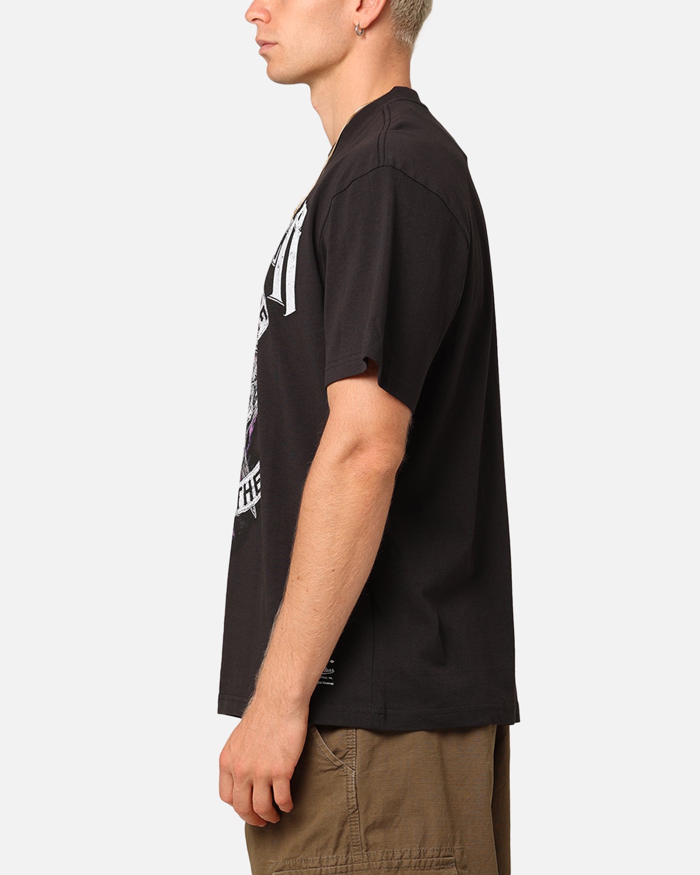 Mitchell & Ness X WWE The Undertaker T-Shirt Overdyed Black Style001